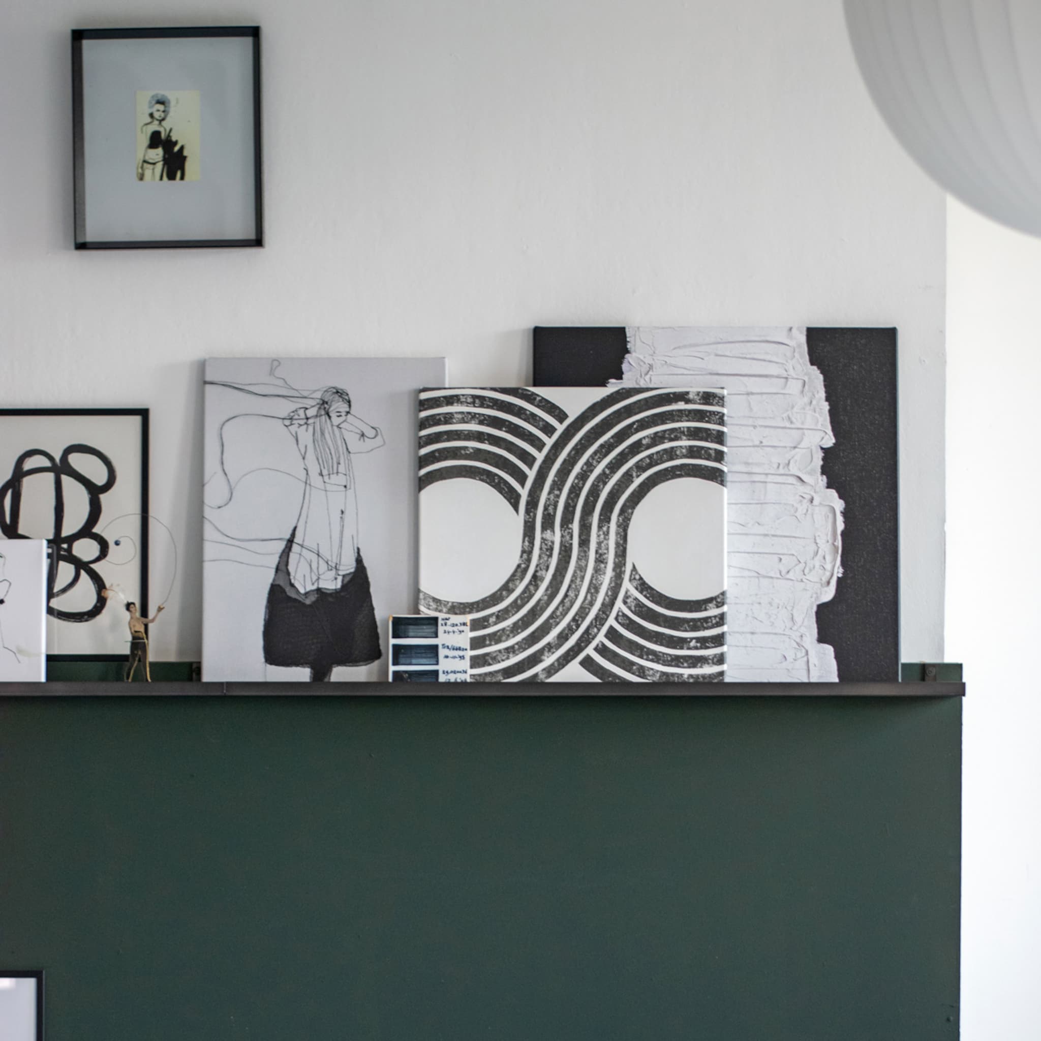 stylingtips van marianne galerie op de wandplank