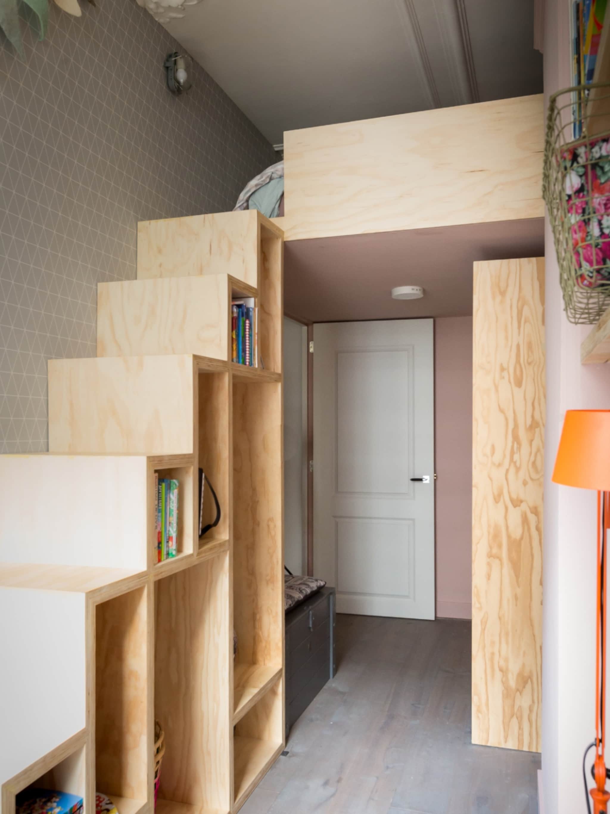 kleine slaapkamer ga de hoogte in