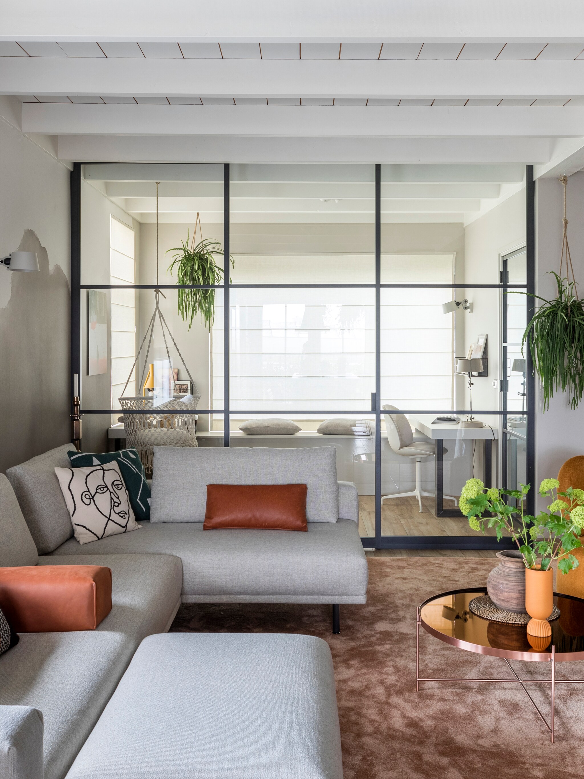 dit doet een roomdivider met de woonkamer