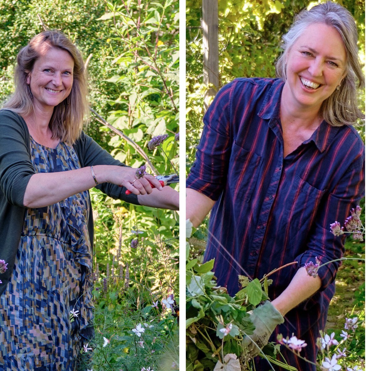 Marieke de Geus en Suzanne de Boer van Volkstuinverhalen Beeld: Volkstuinverhalen, Marieke de Geus en Suzanne de Boer