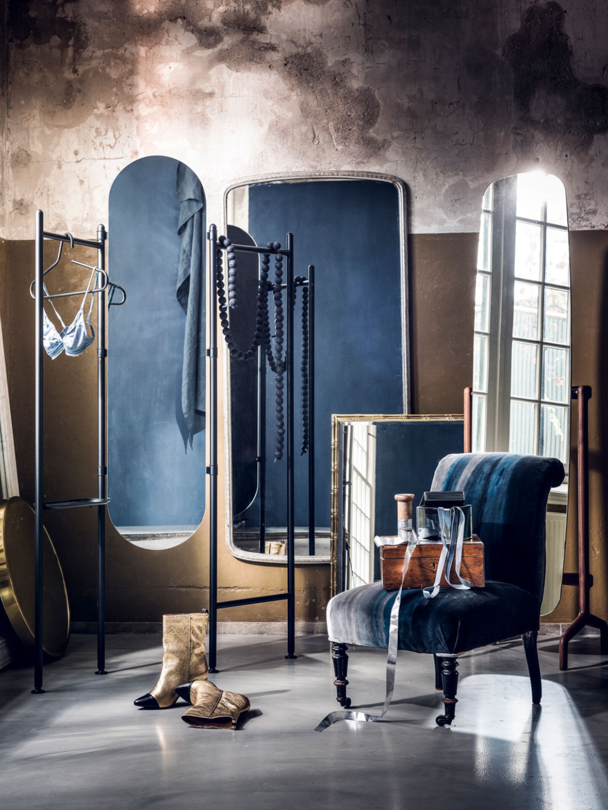 do it yourself verweerde spiegel met vintage look