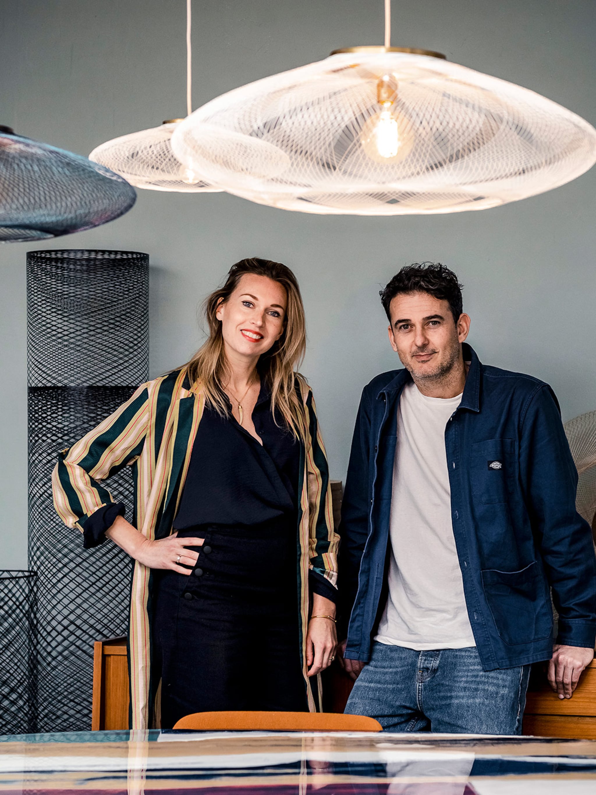 ontdek het ambacht lampen van de robot