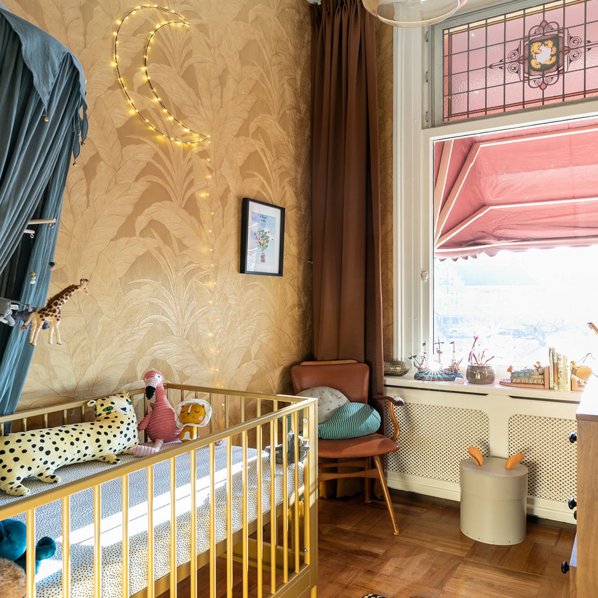 raambekleding kinderkamer