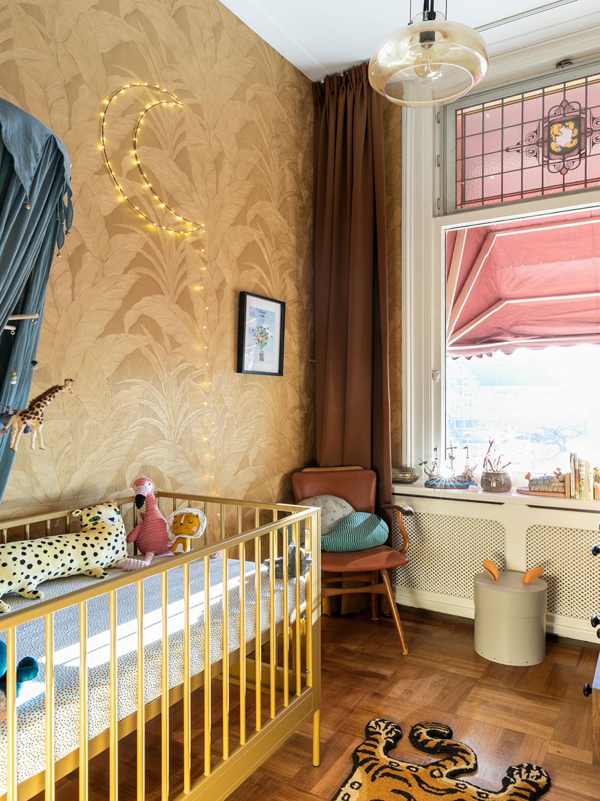 dit zijn de leukste behang ideeen voor de babykamer