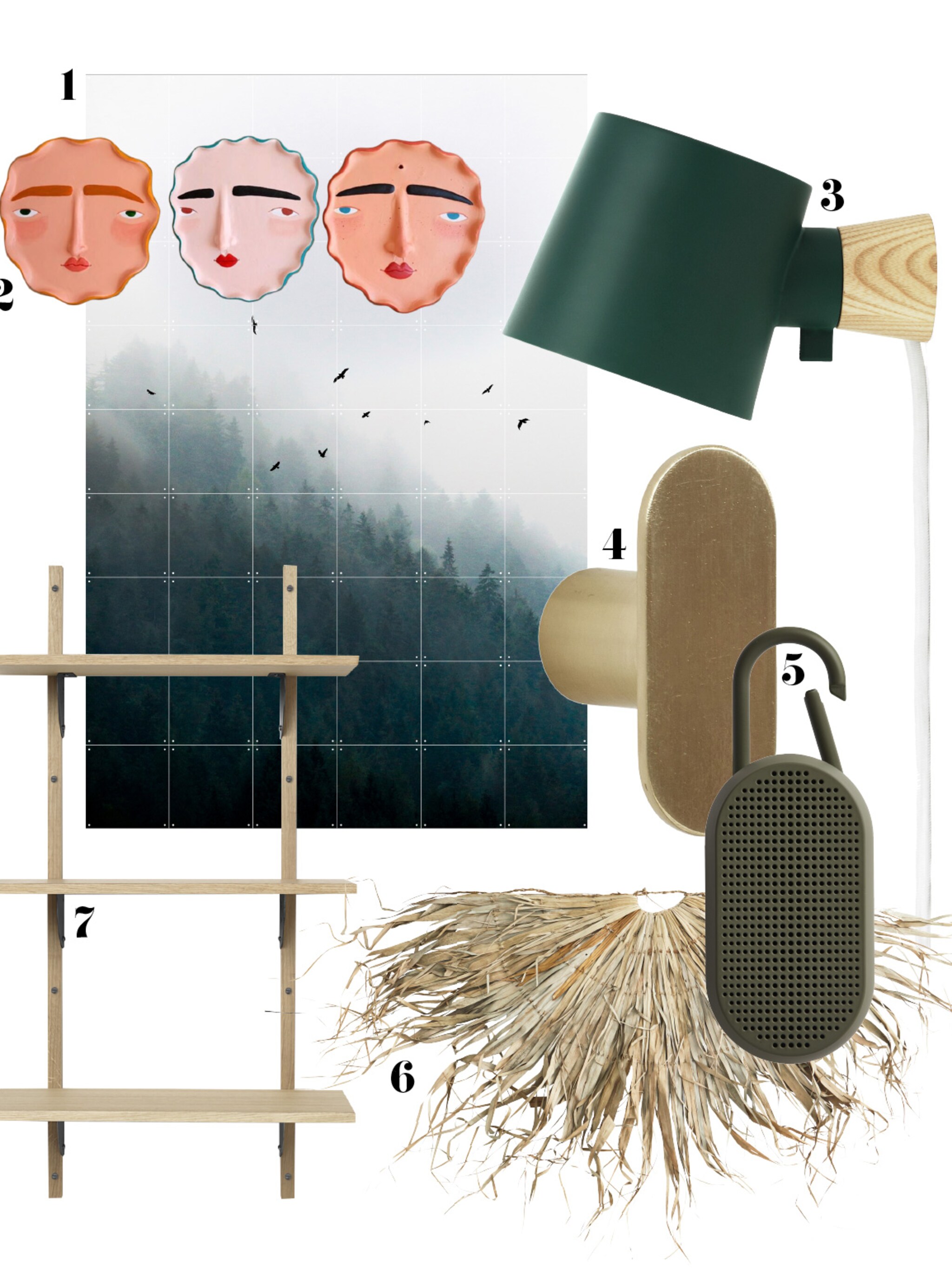 wishlist wanddecoratie voor een moderne muur