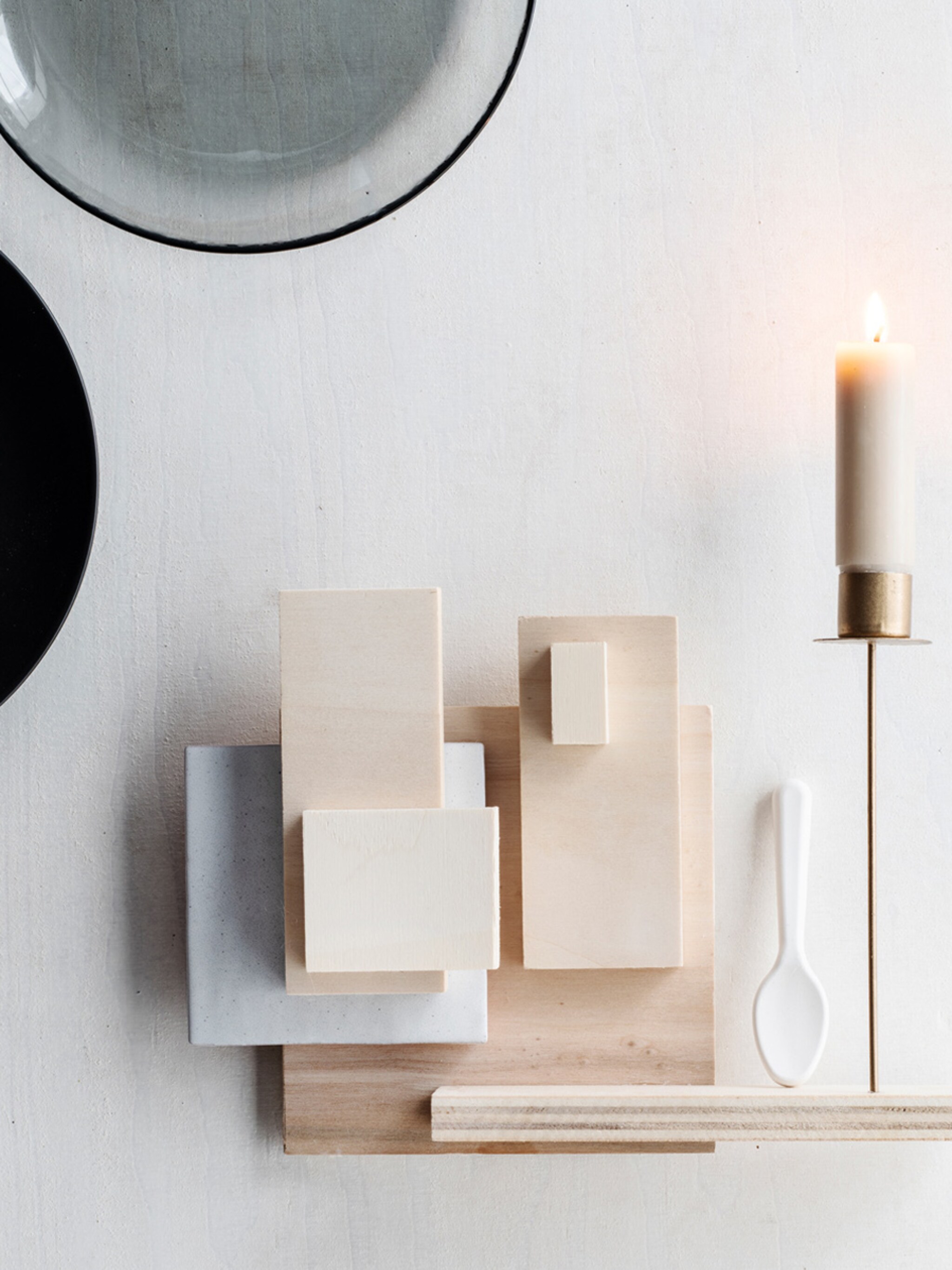 diy houten wandkandelaar