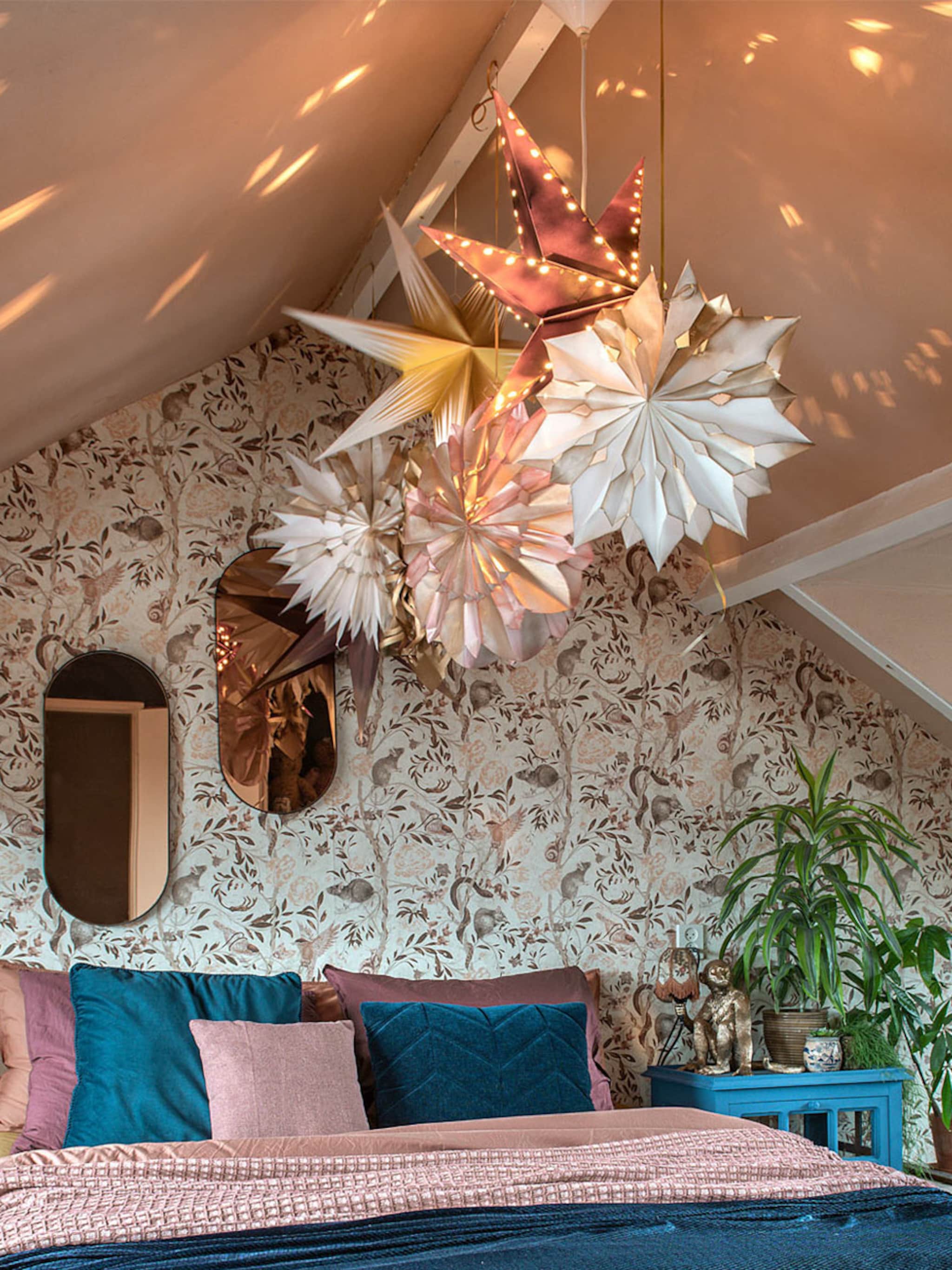 4x woonidee decoratie voor een bonte kerst