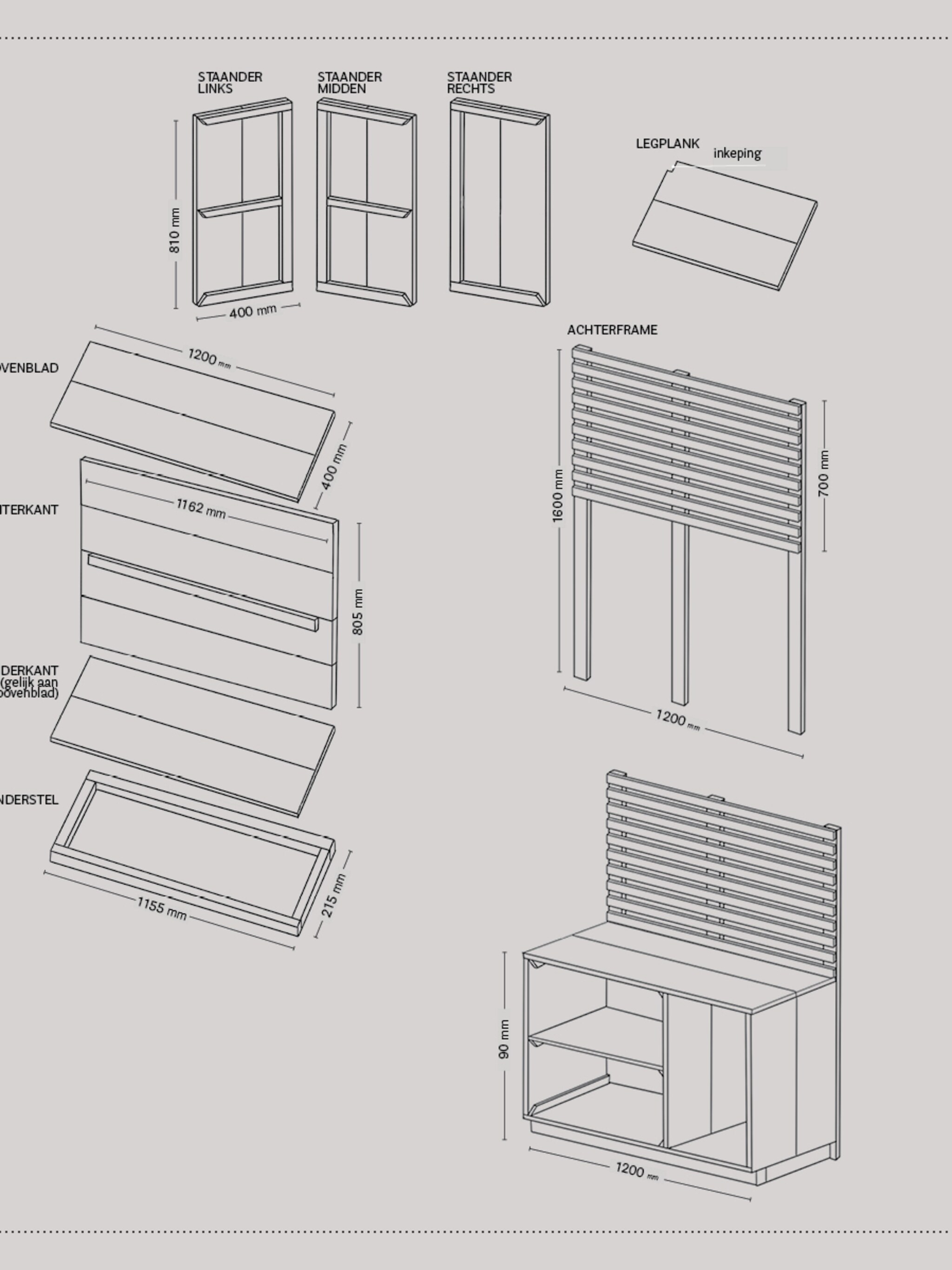 diy keukenblok voor buiten