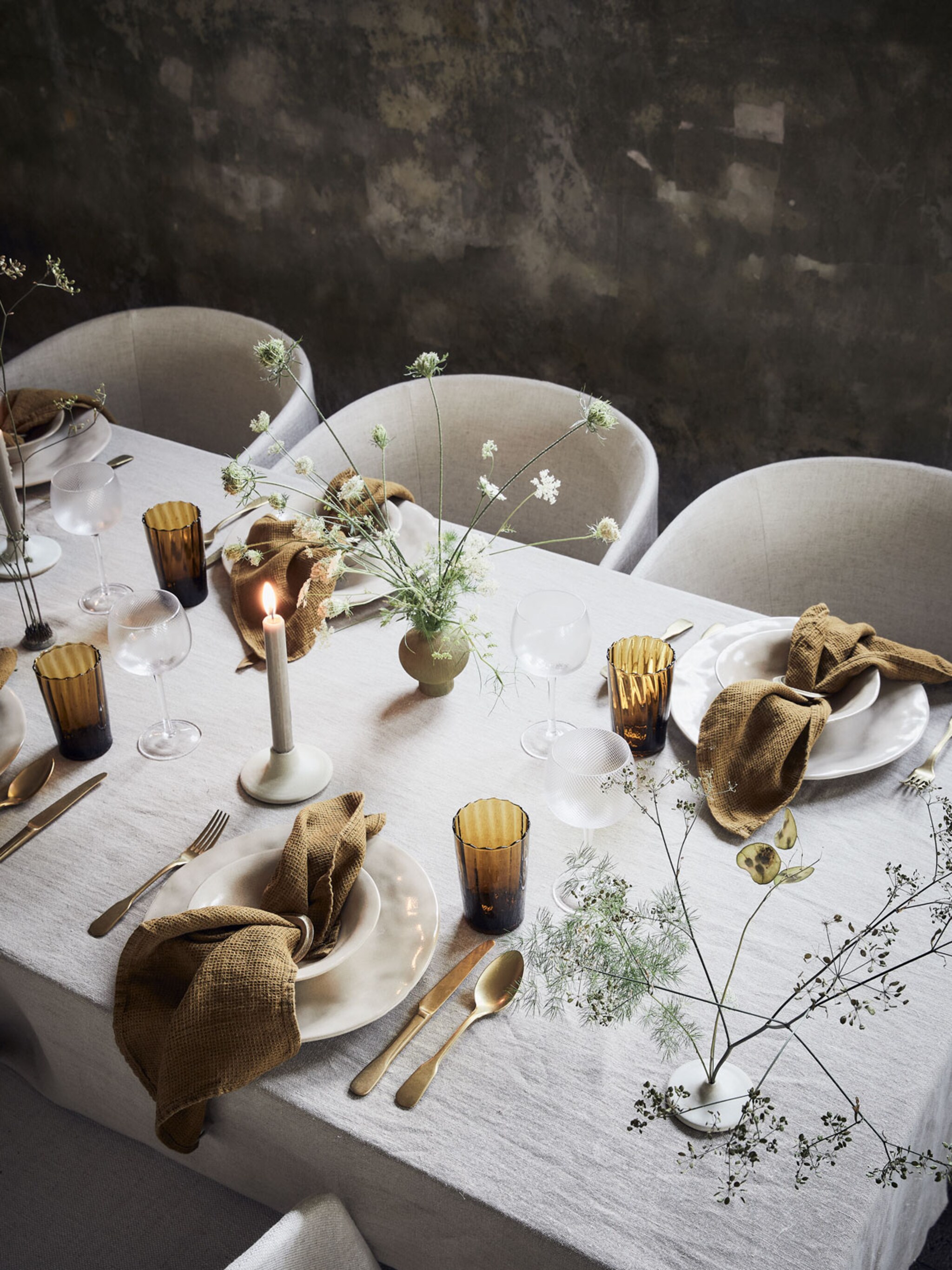 bestek etiquette voor een geslaagd diner