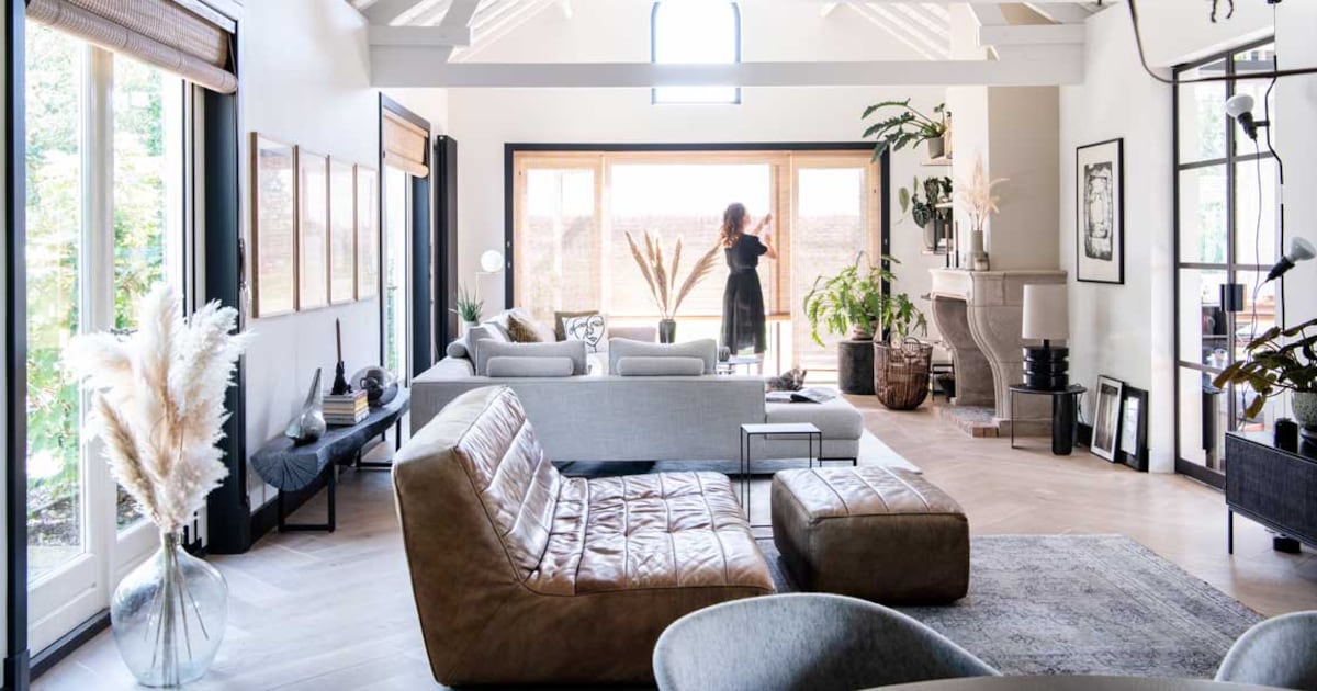 Binnenkijken in een tijdloze woonboerderij in Baambrugge