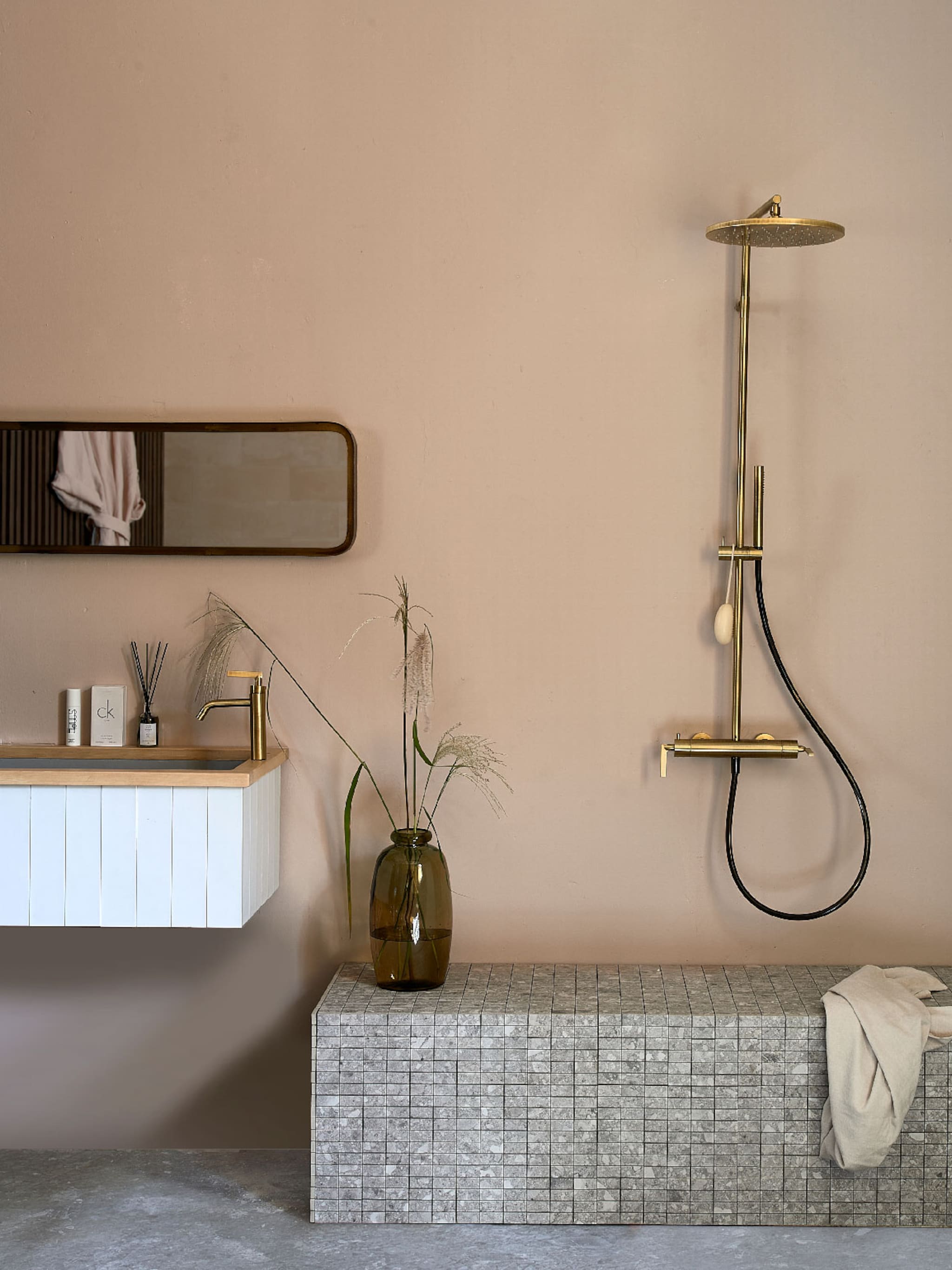 modern landelijke badkamer stylen