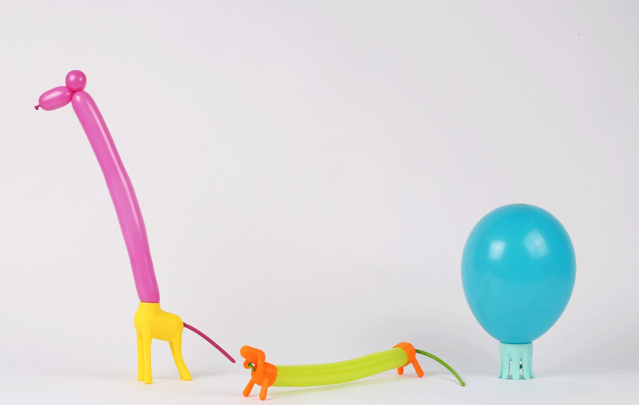 Ballondieren van Savyon Begun