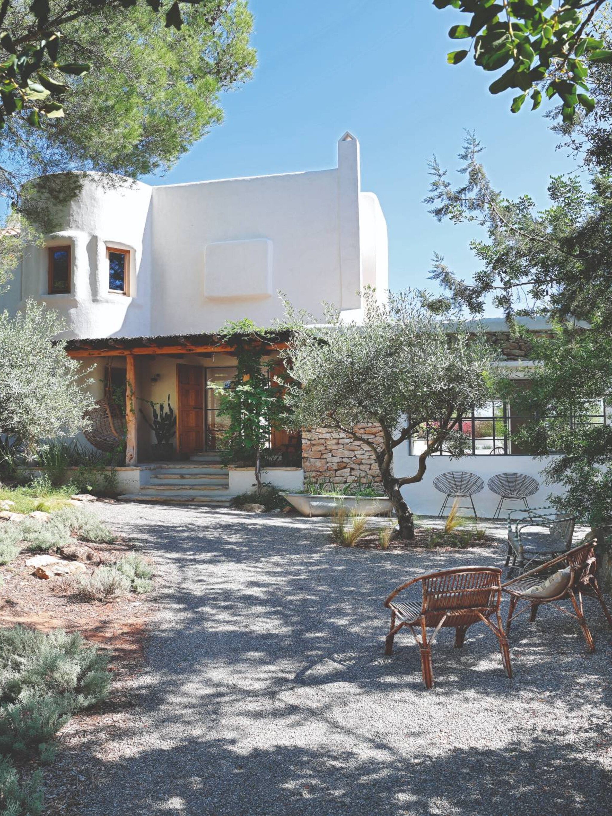 buitenkijken in een botanische tuin op ibiza