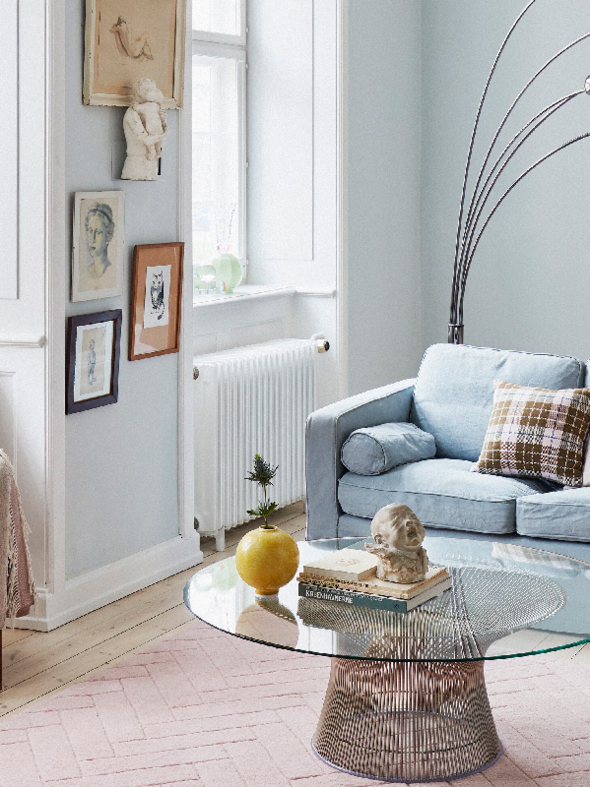 binnenkijken in een honderd jaar oud appartement in kopenhagen