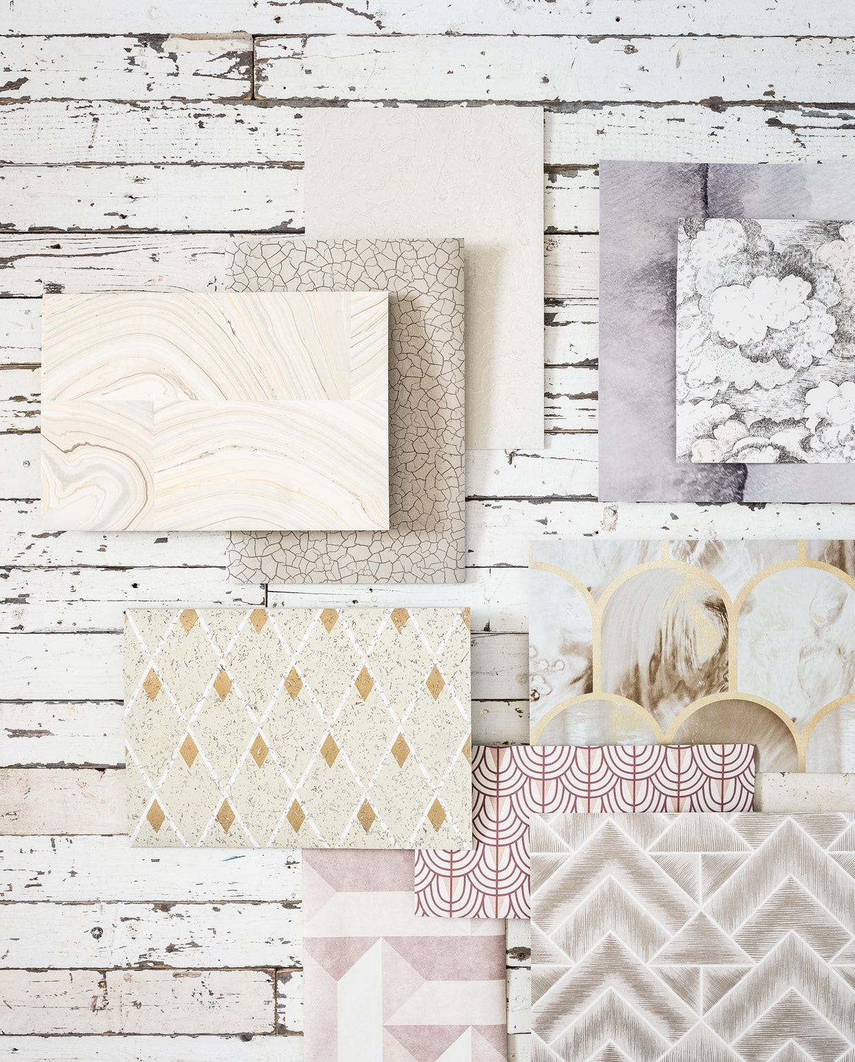 Diverse soorten behang vtwonen 04-2018 | Styling Danielle Verheul, fotografie Sjoerd Eickmans | vtwonen behang