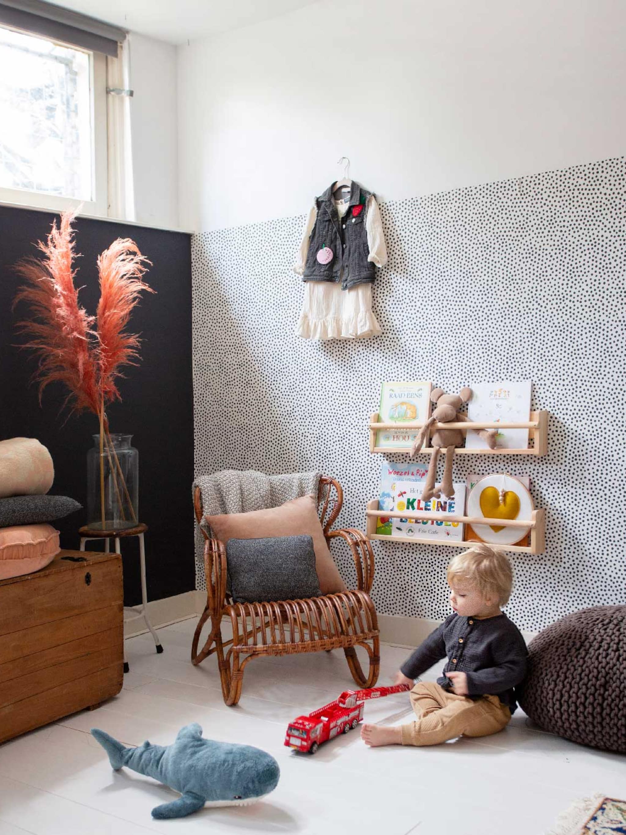 binnenkijken in een speelse kinderkamer