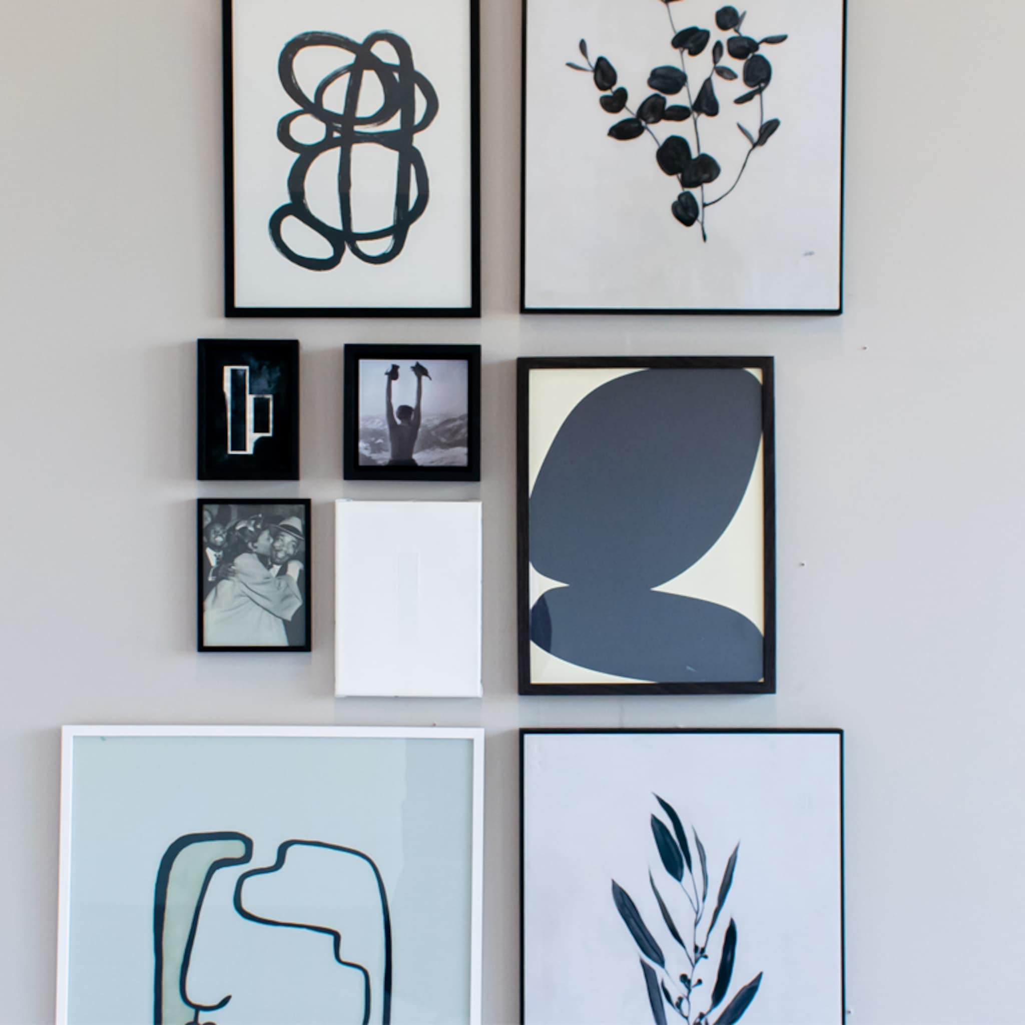 2x anders zo creeert stylist fietje een art wall op 2 verschillende manieren