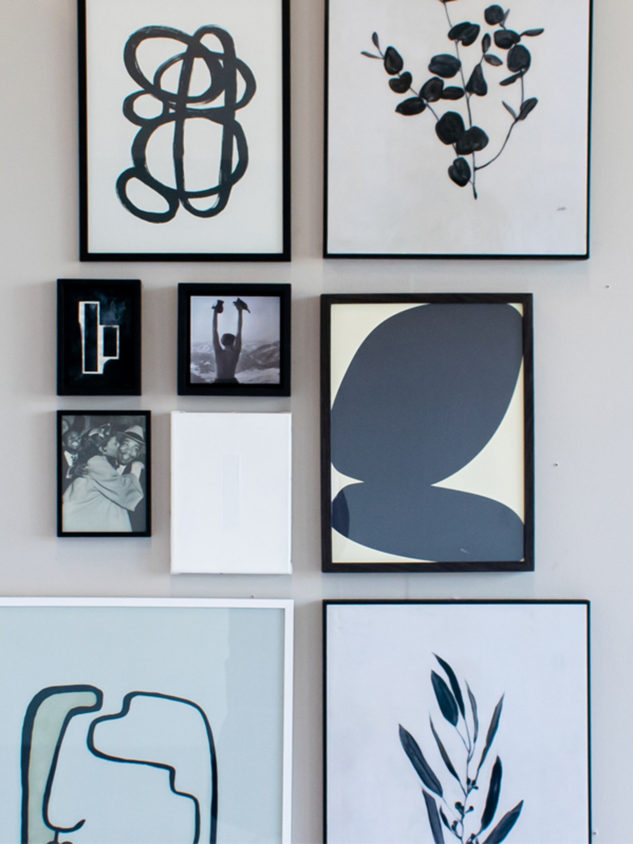 2x anders zo creeert stylist fietje een art wall op 2 verschillende manieren