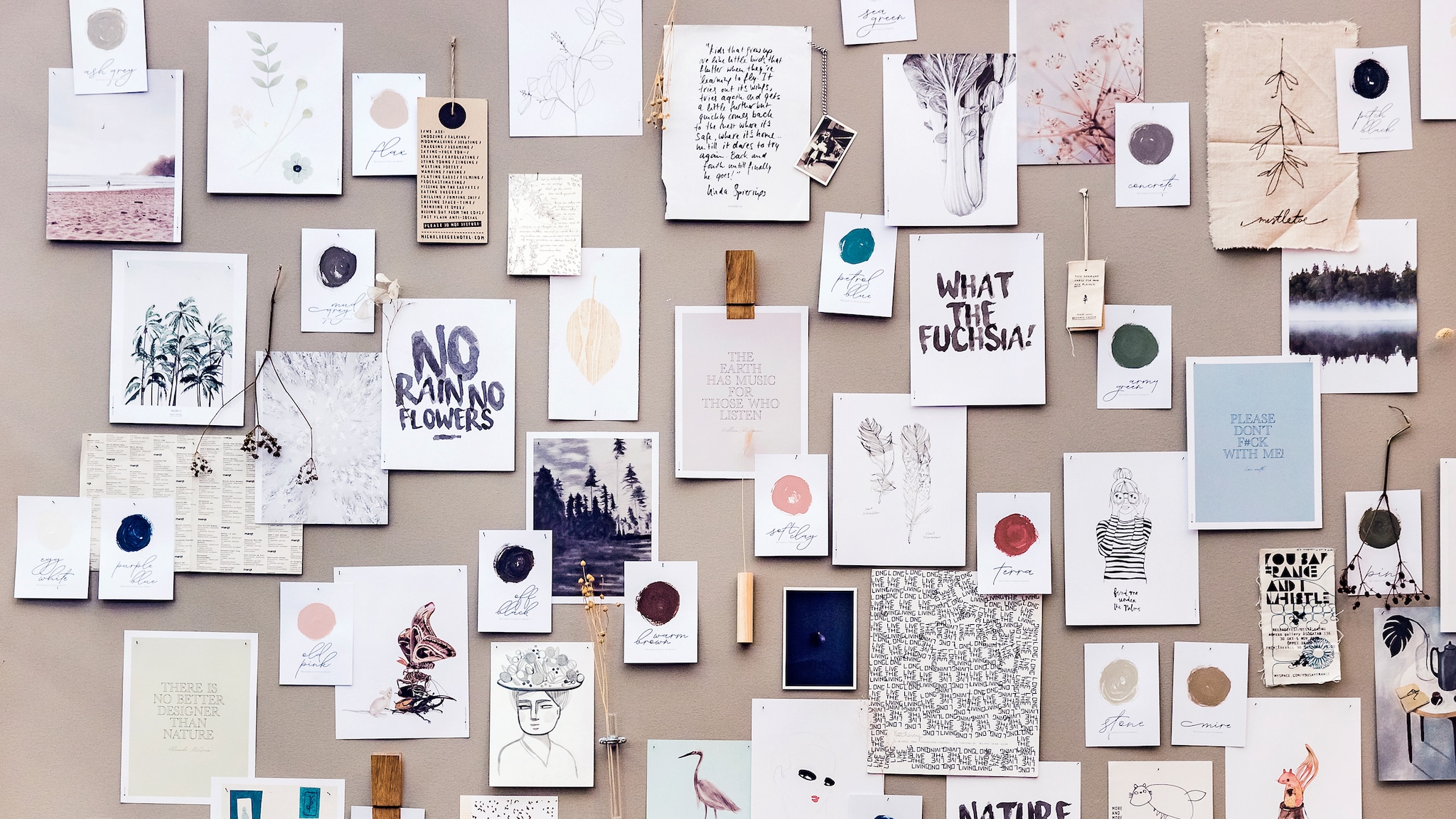 vtwonen achtergrond | teams, skype, zoom | moodboard muur