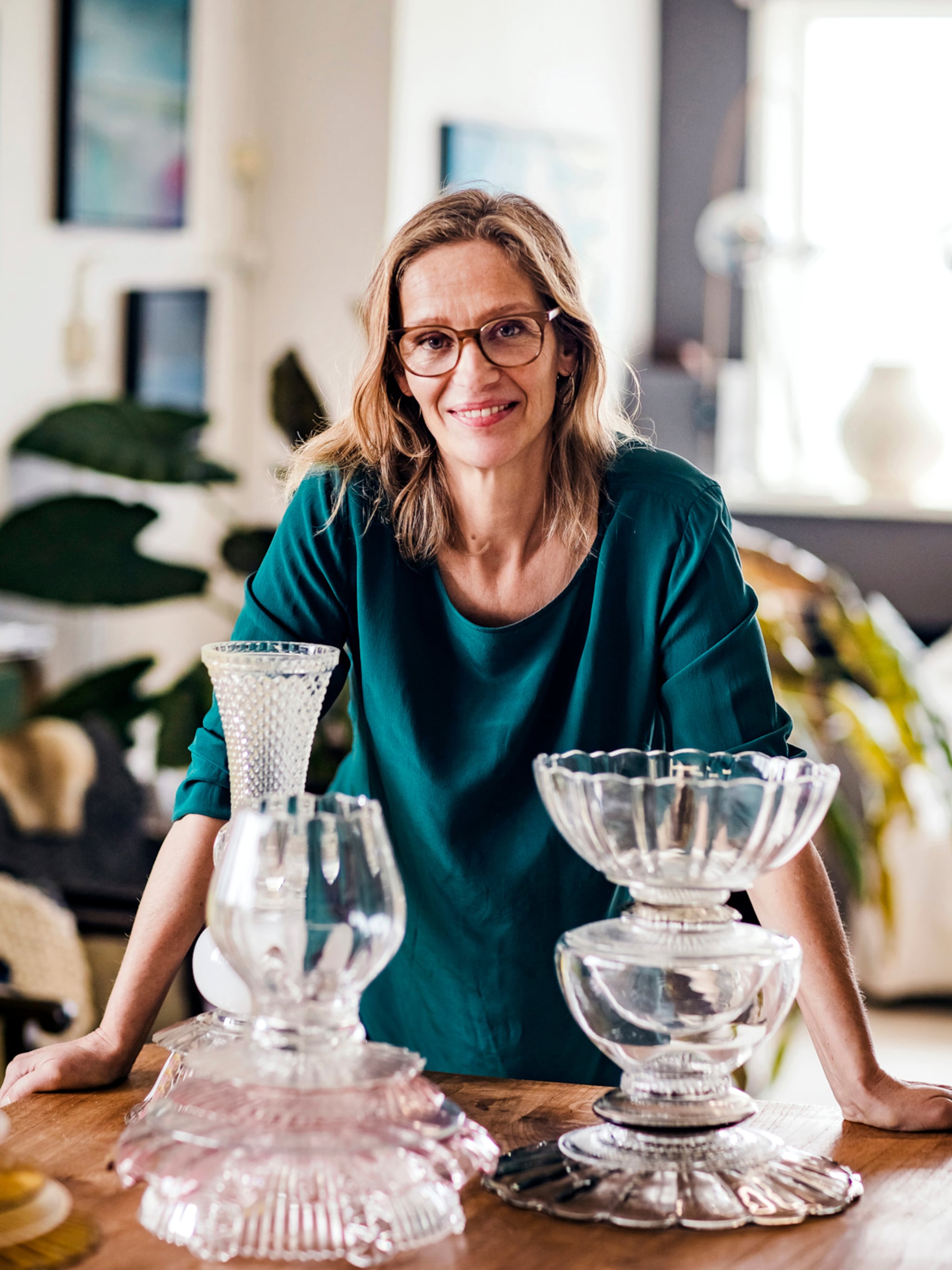 ontdek het ambacht objecten van vintage glas