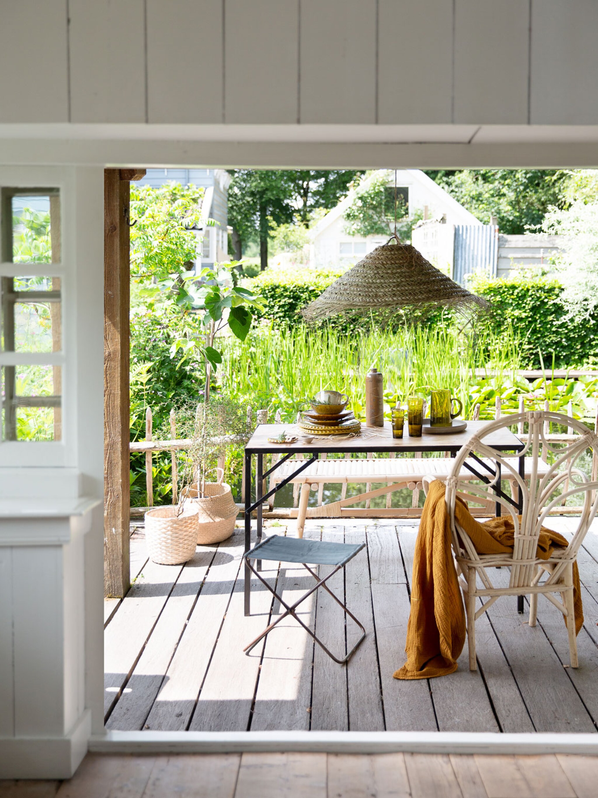 buitenstyling lang leve het luie nietsdoen