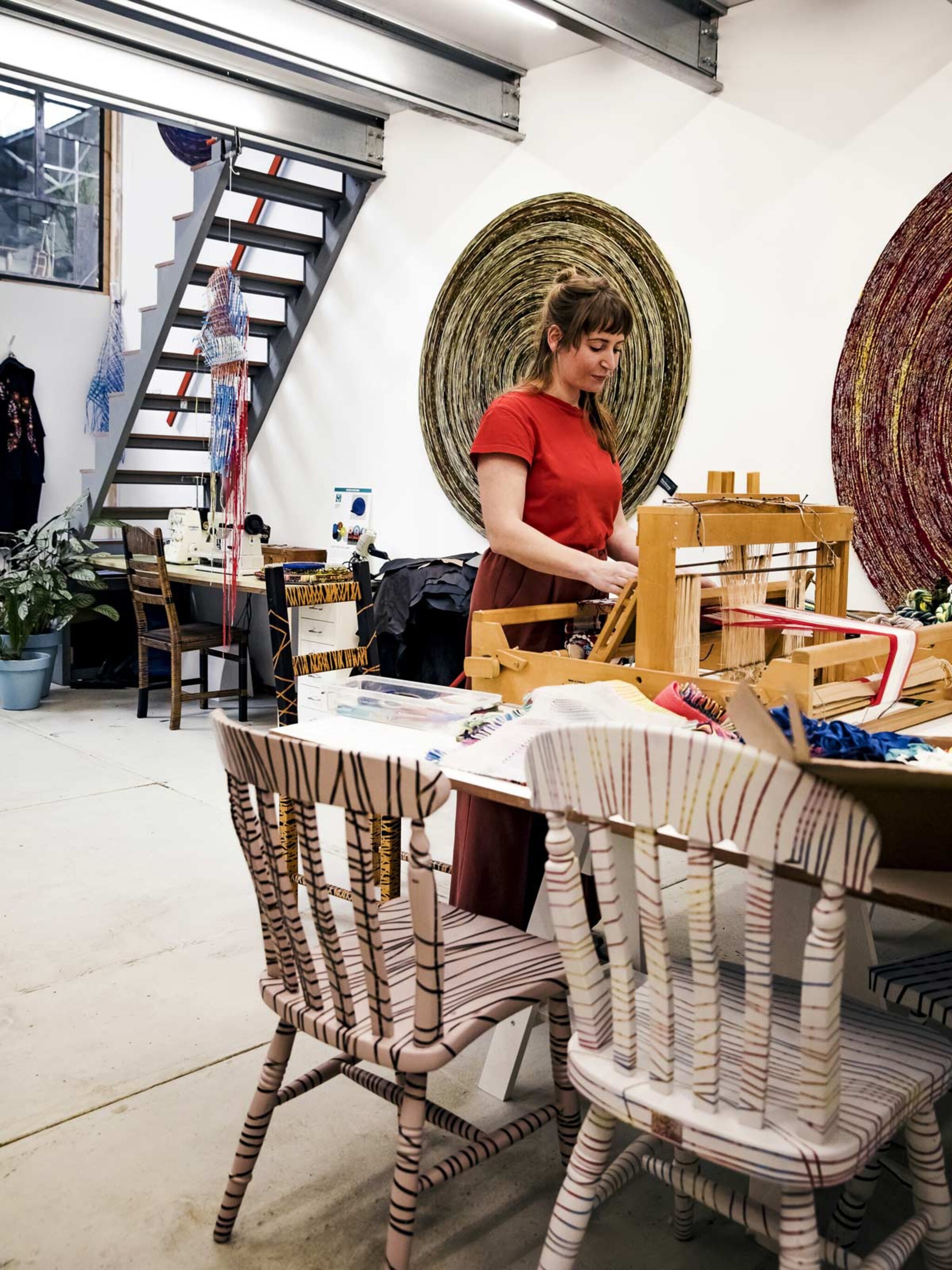 vtwonen op bezoek in het atelier van simone post