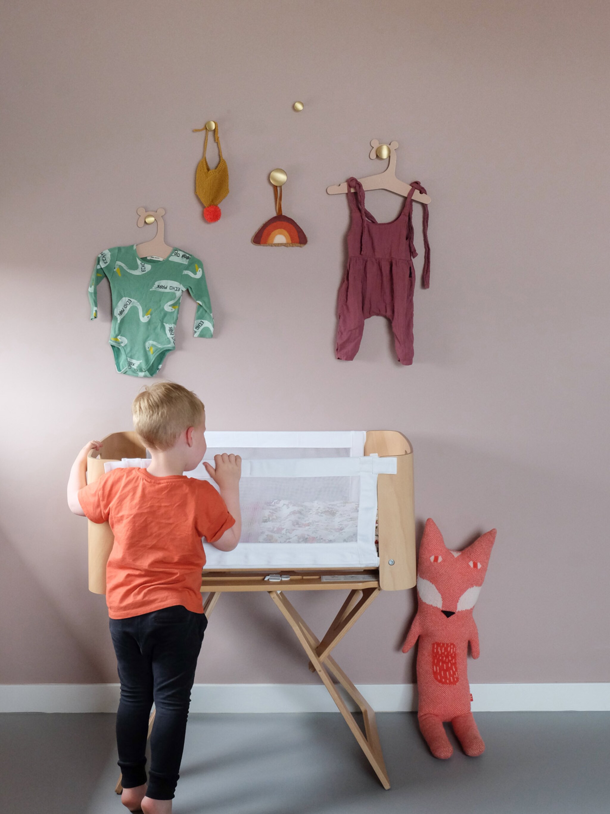 designerbaby stijlvolle babykamer met duurzame spullen