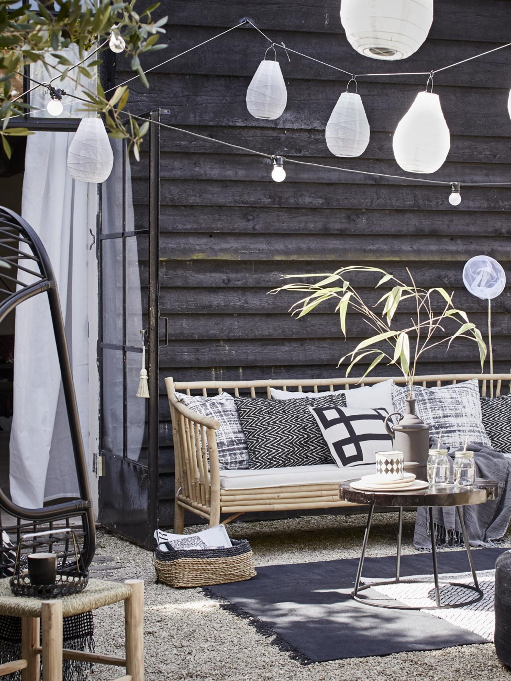 tropische tuinmeubels voor zwoele zomeravonden