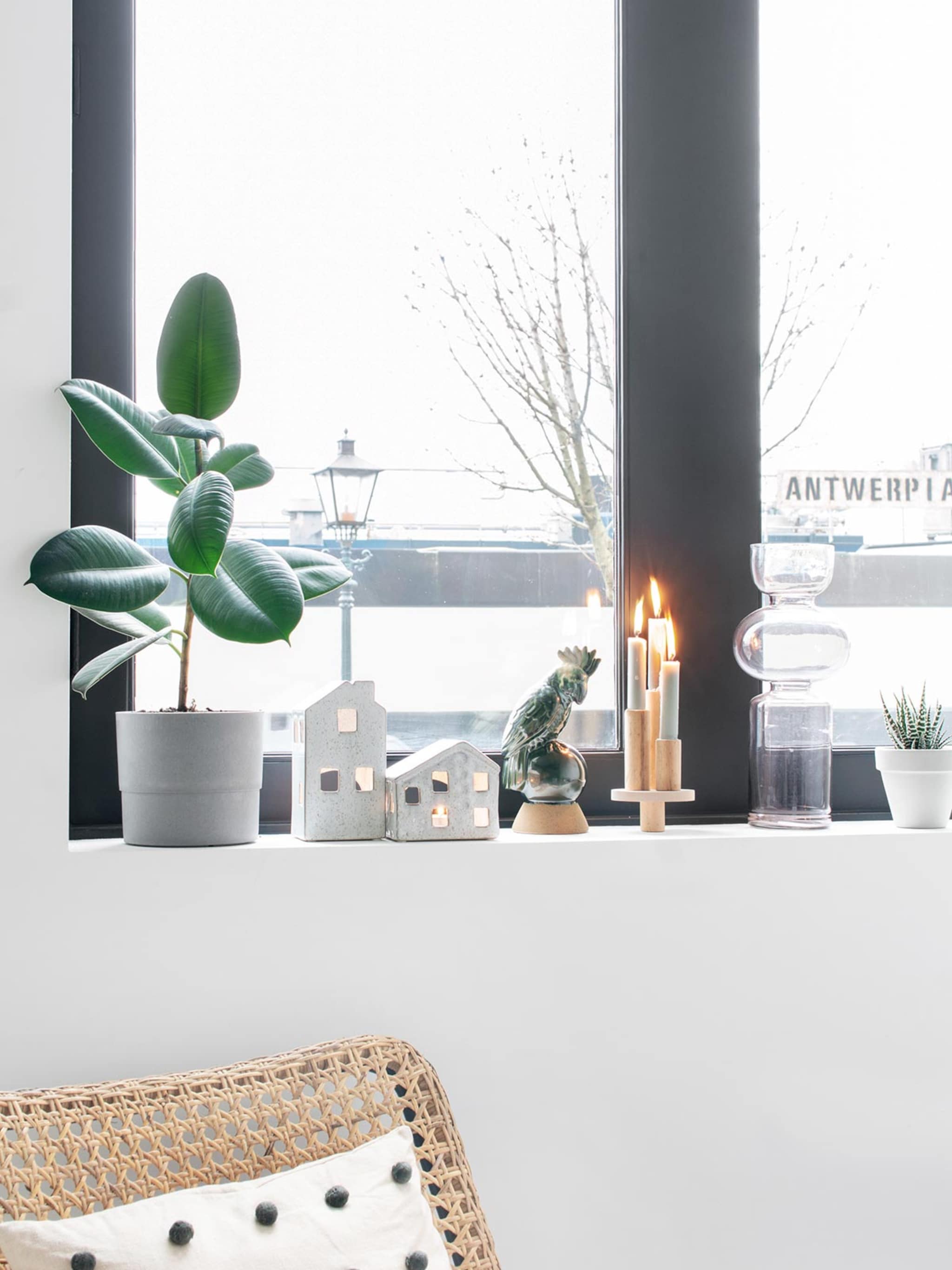 diy van oude tafelpoot naar kaarsenstandaard