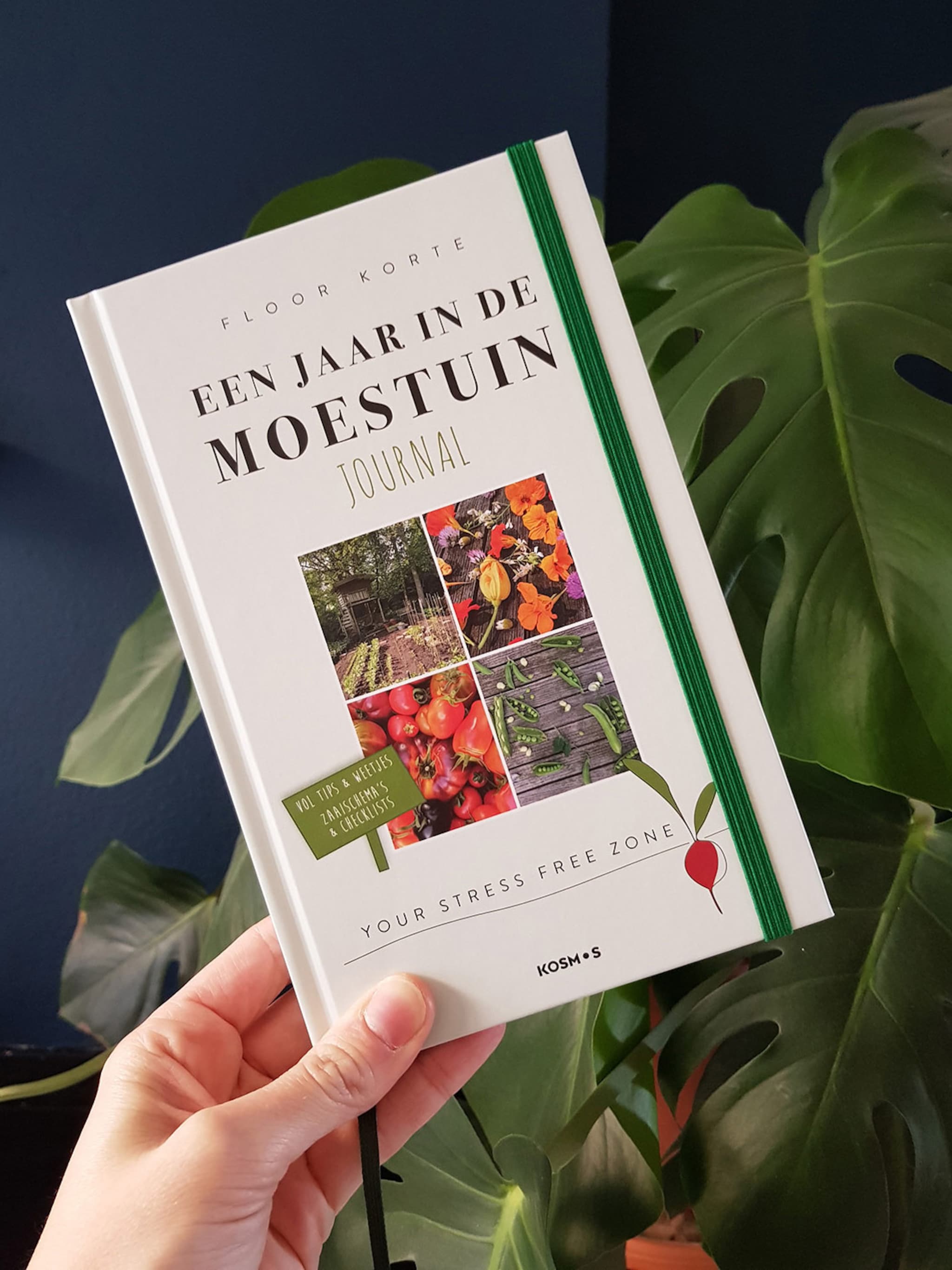 win het boek een jaar in de moestuin