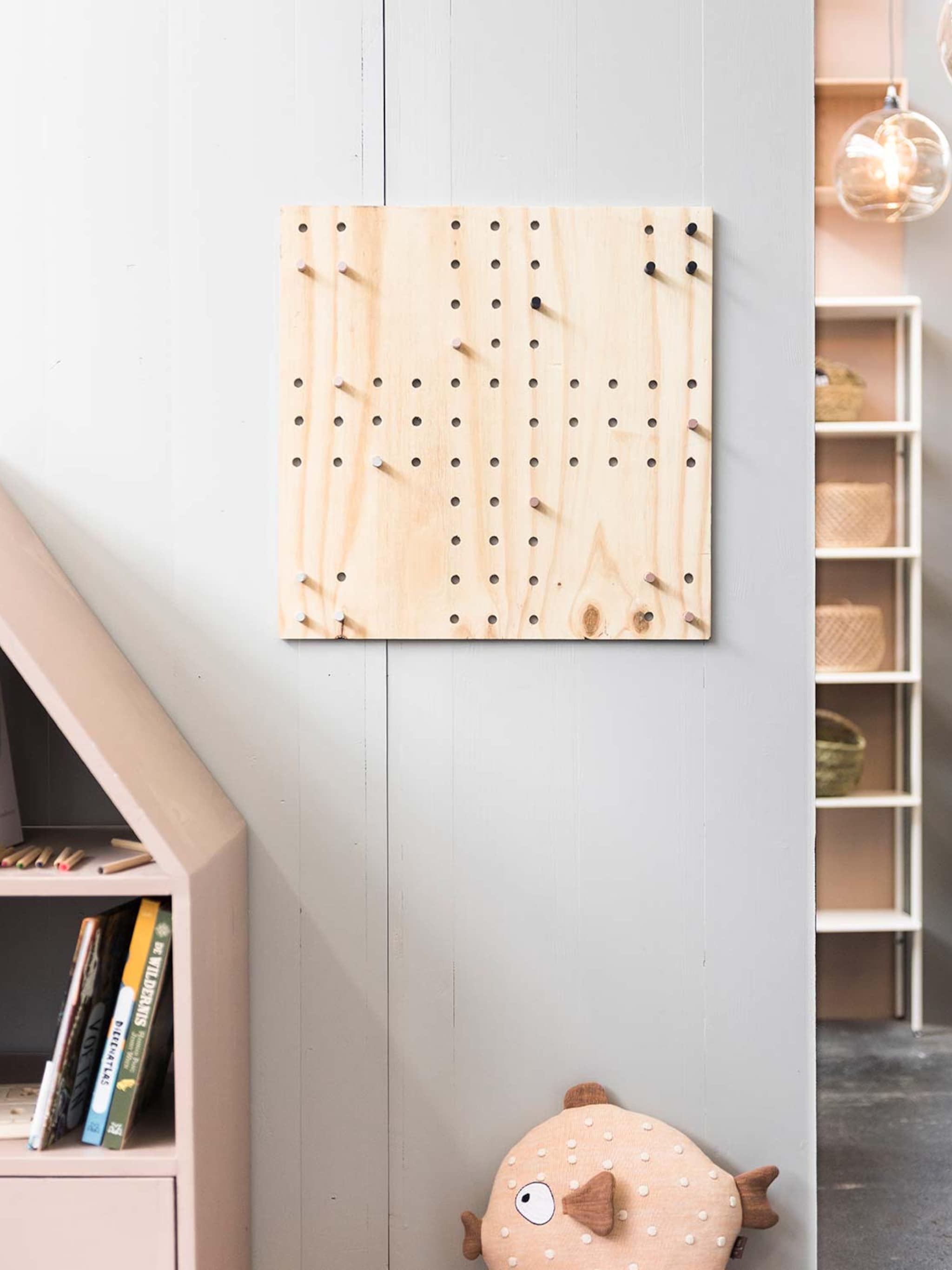 diy mens erger je niet wandbord