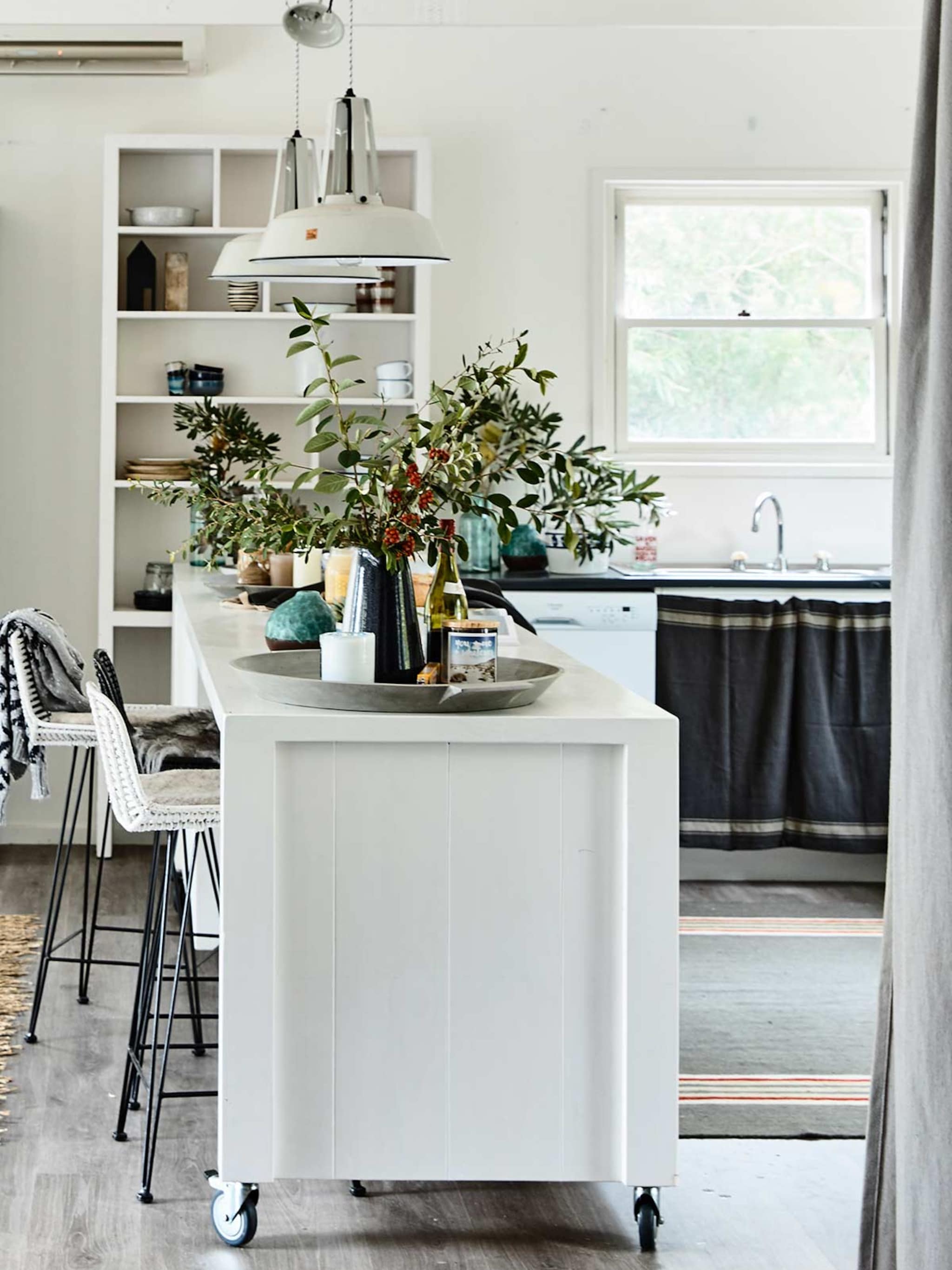 denk out of the box en creeer een speelse keuken