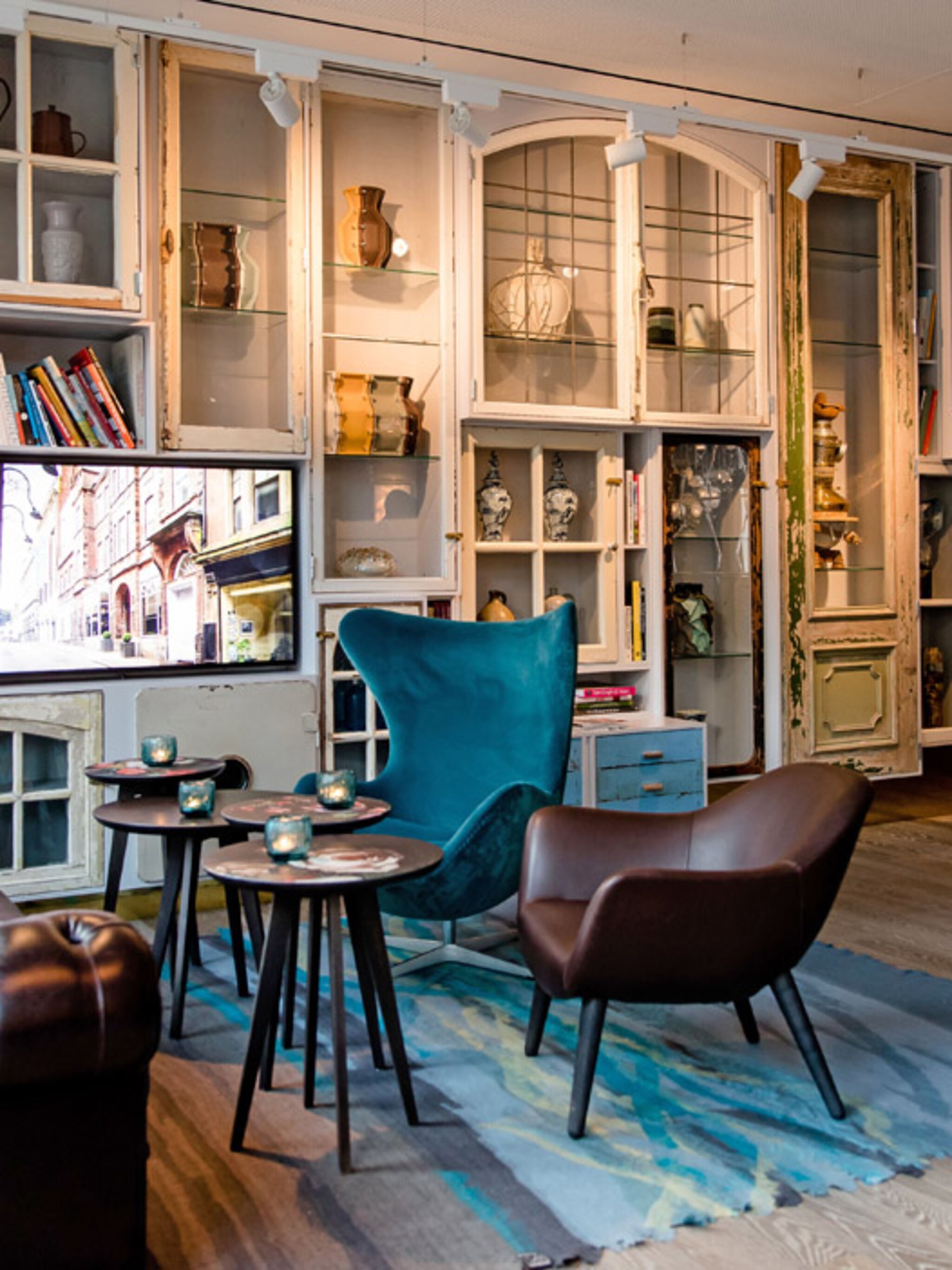 vintage en luxe bij motel one in amsterdam