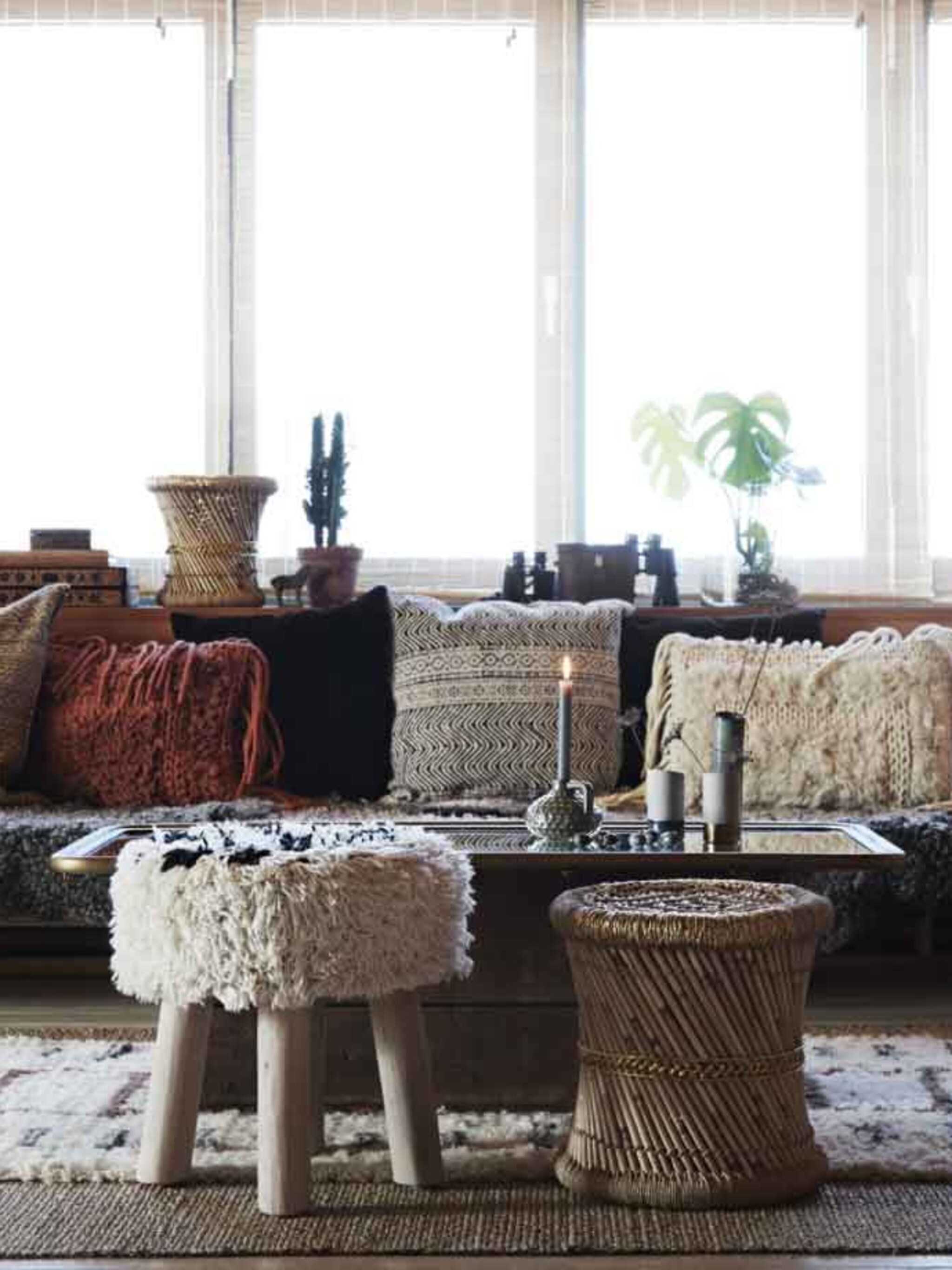 70s interieur leefkuilen lavalampen en meer