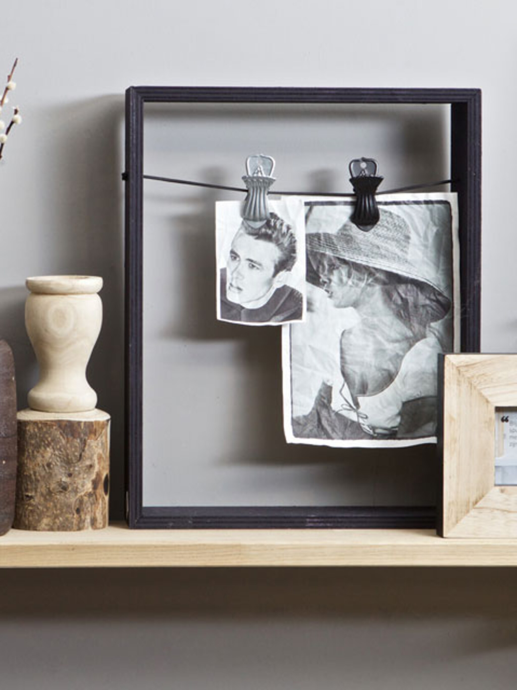handig en mooi een wandplank aan de muur