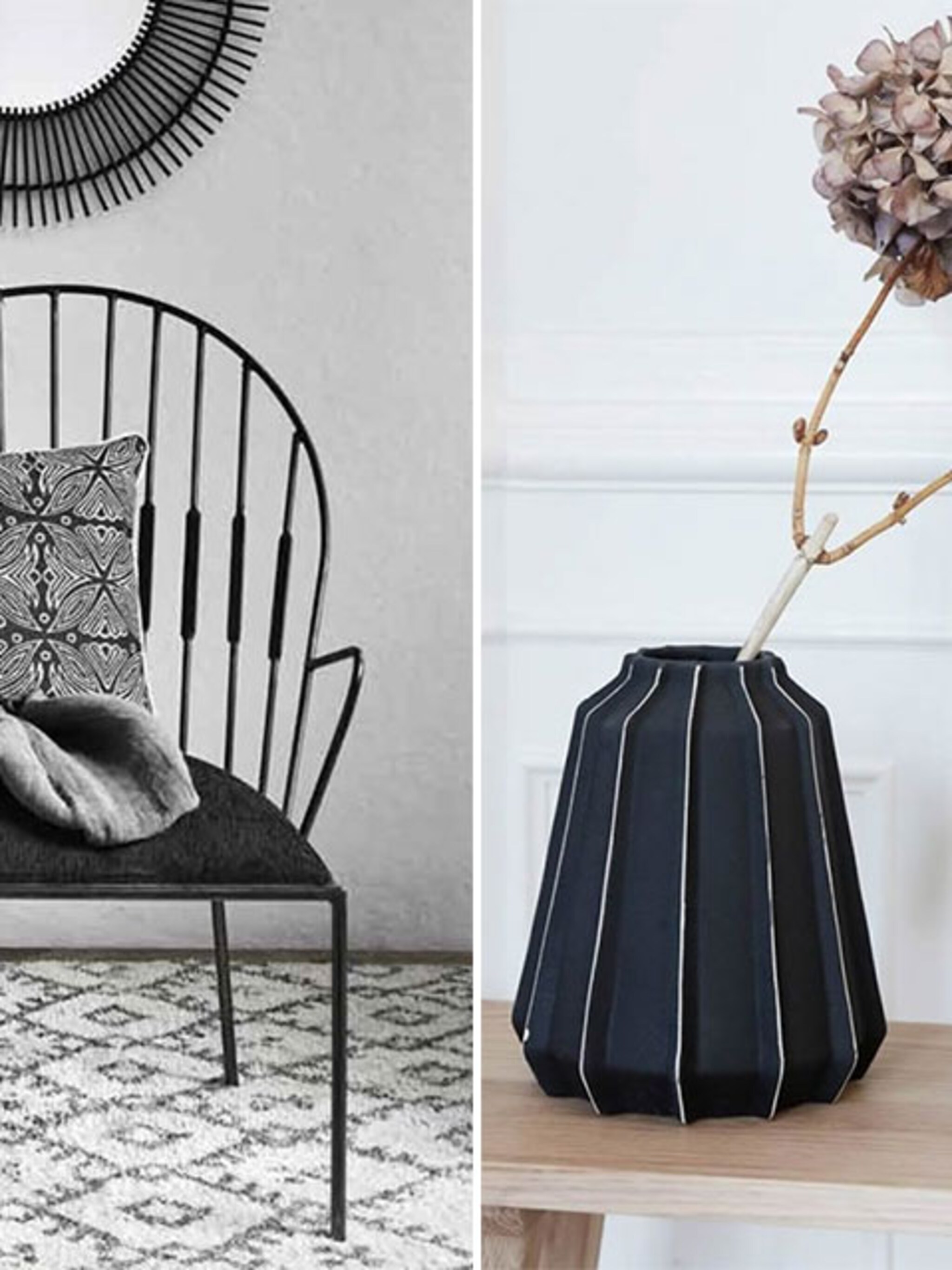 15x zwart witte woonaccessoires