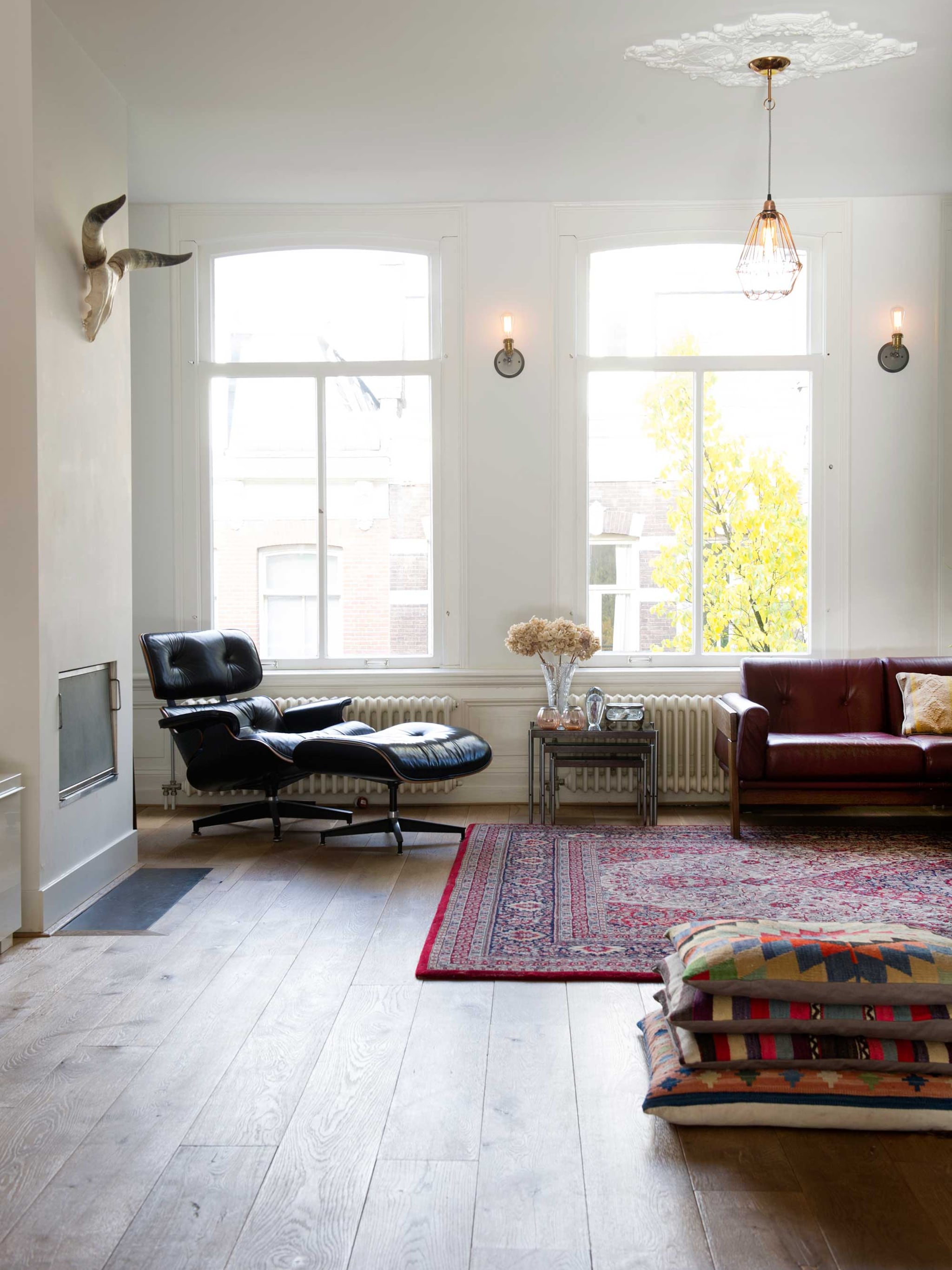 binnenkijken in een dubbel bovenhuis in amsterdam