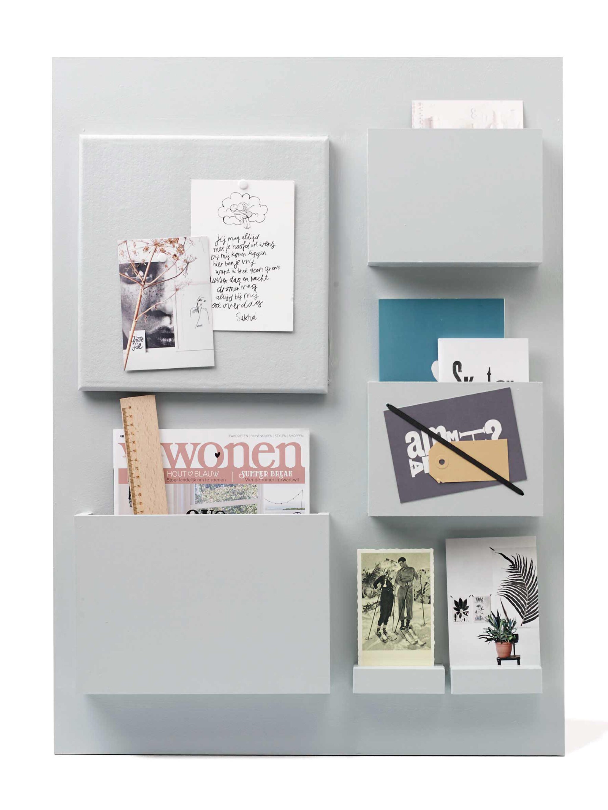 dit memobord helpt je te organiseren