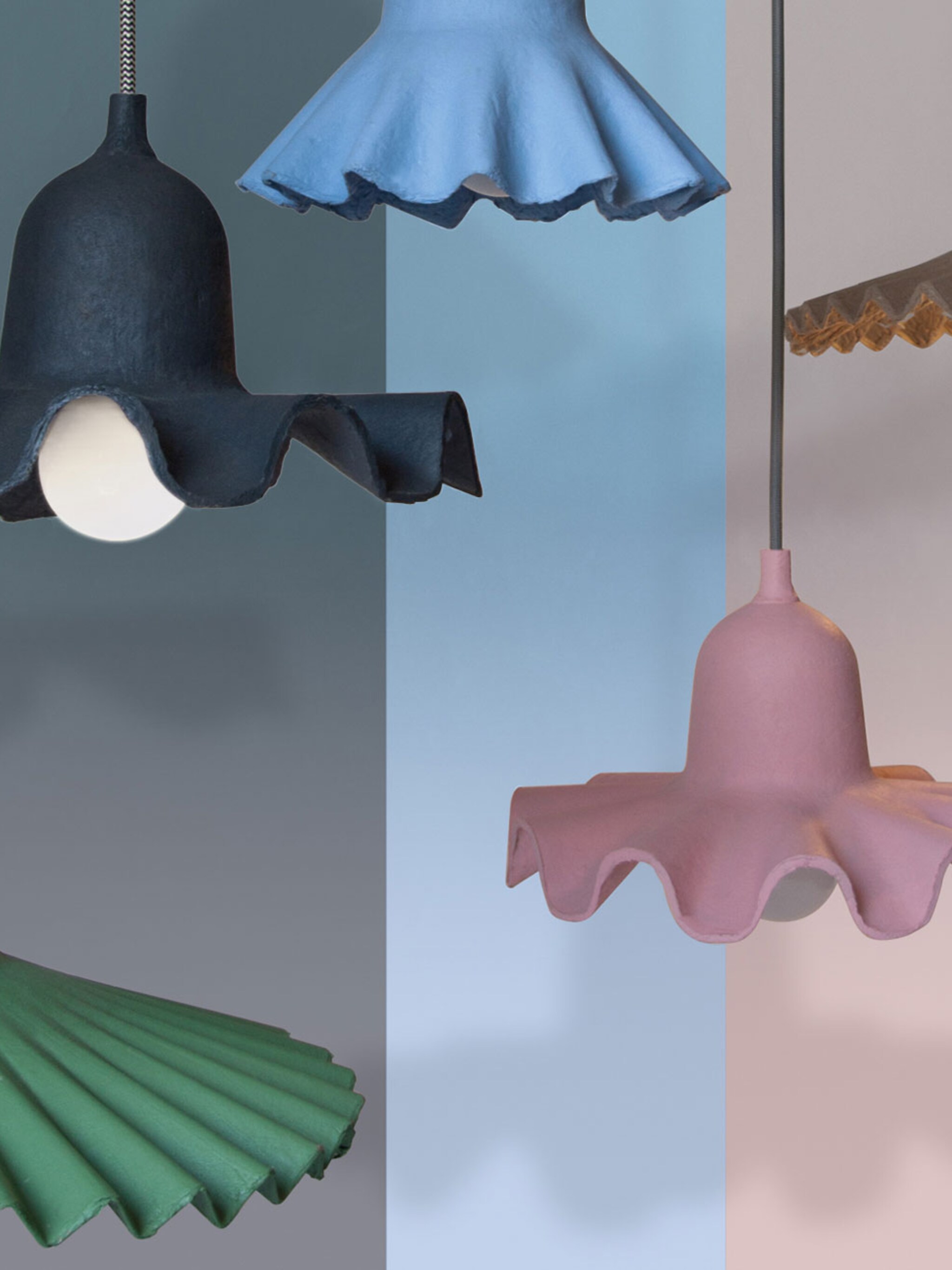 papieren lampen