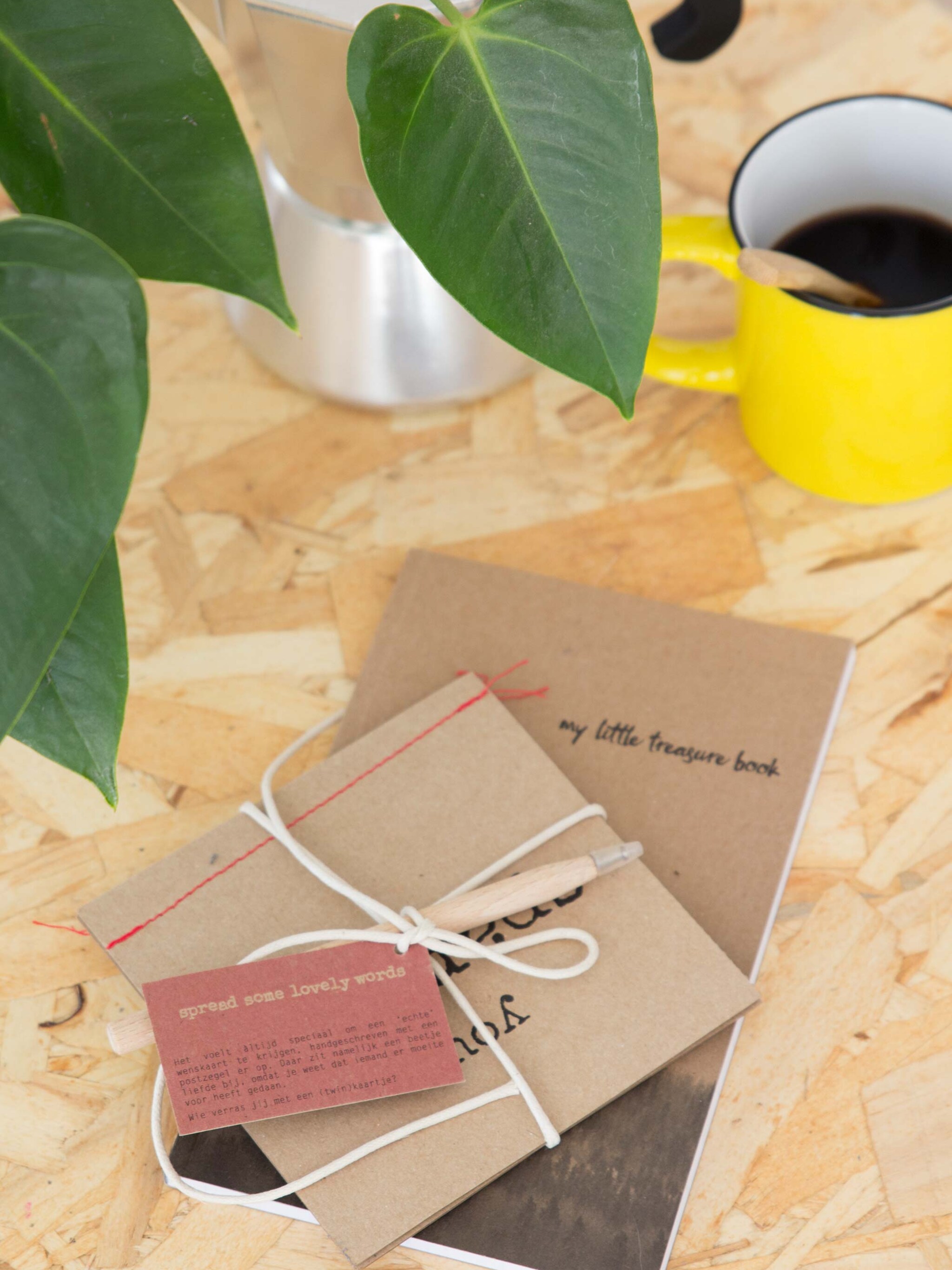 spread the love met stationery van handwritten