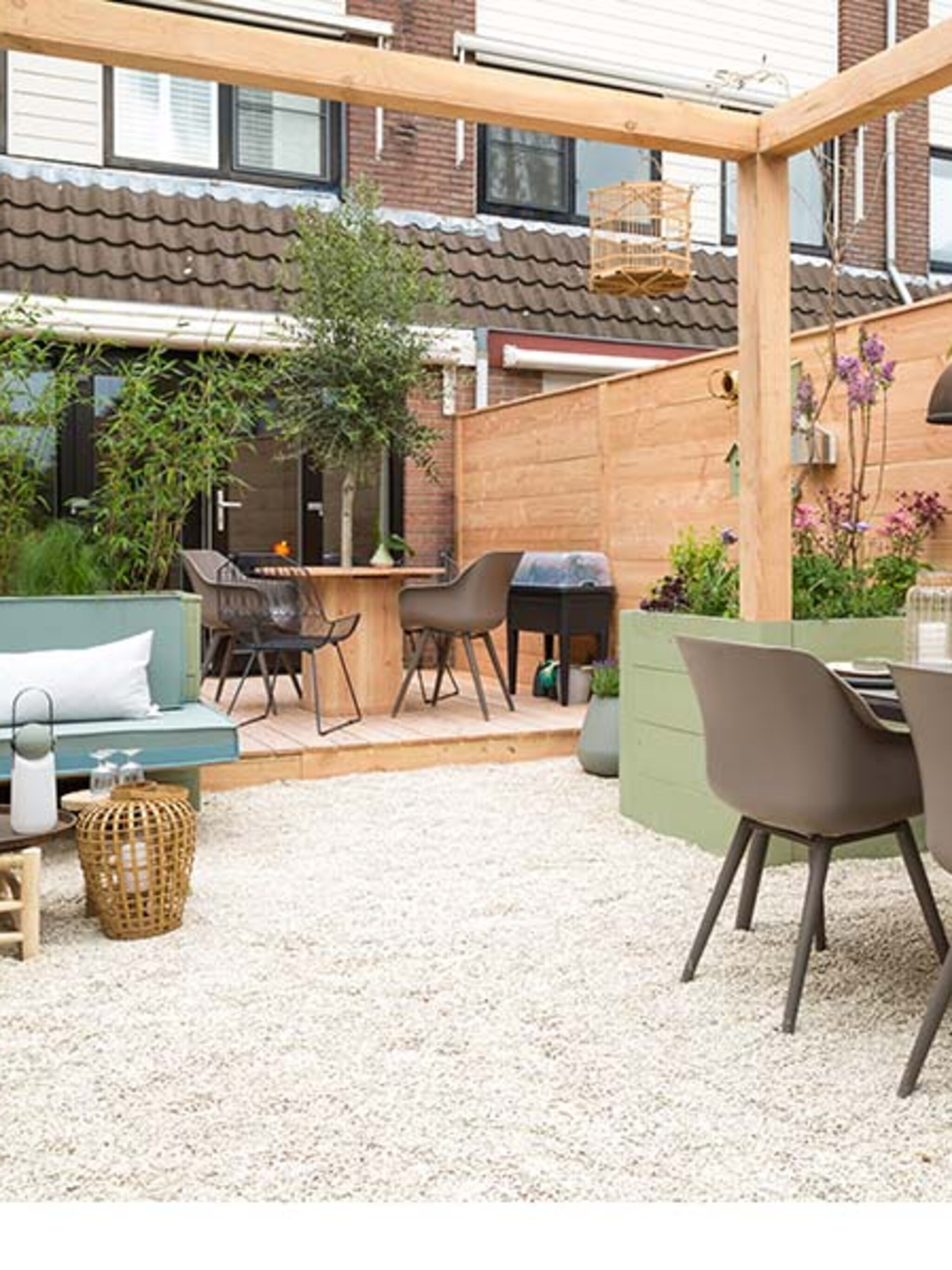 stylist leonie blikt terug tuin make over in gouda