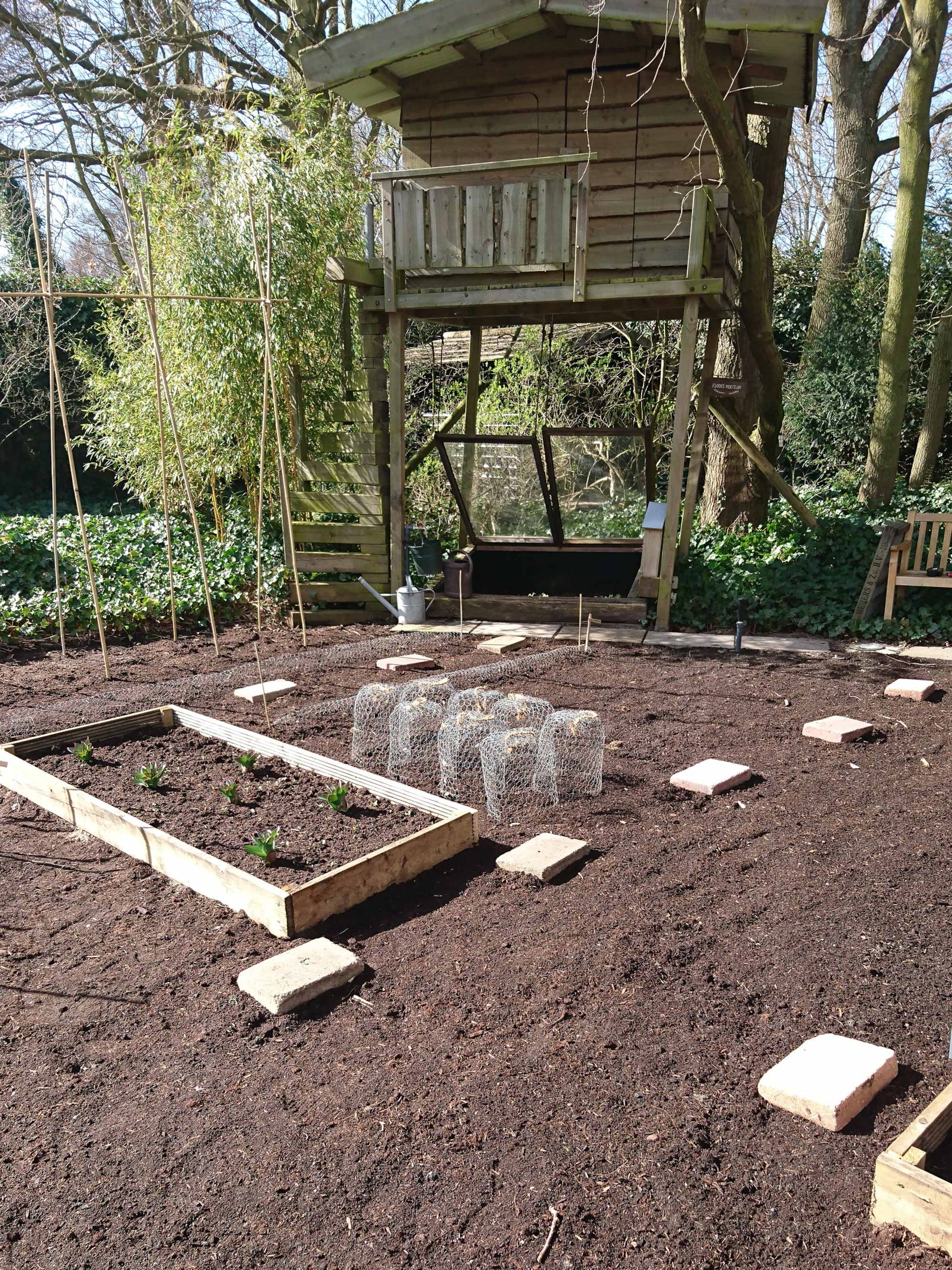 tover jouw stukje gras om tot moestuin