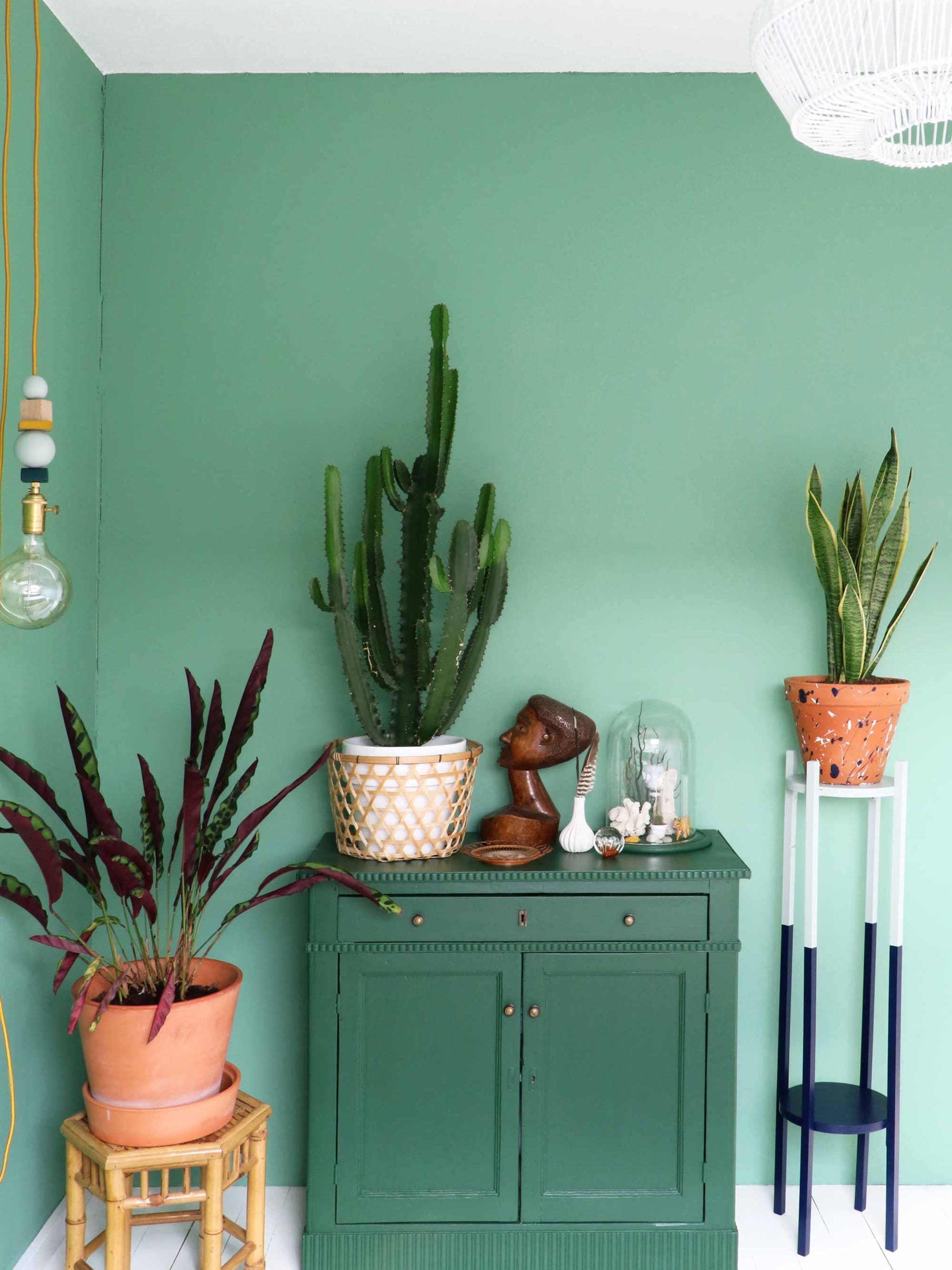 diy plantenstandaard van hout