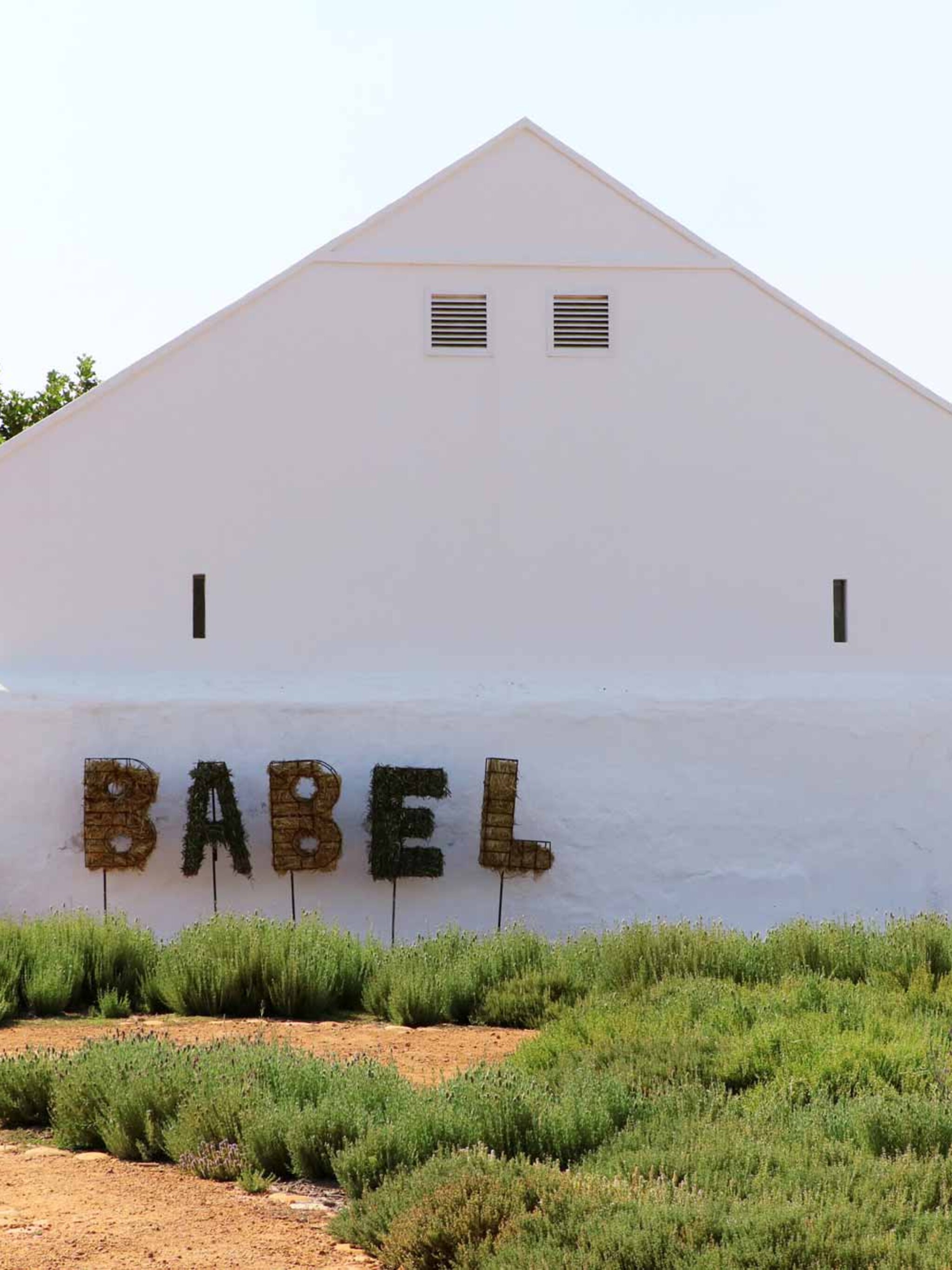 groene boerderij babylonstoren in zuid afrika