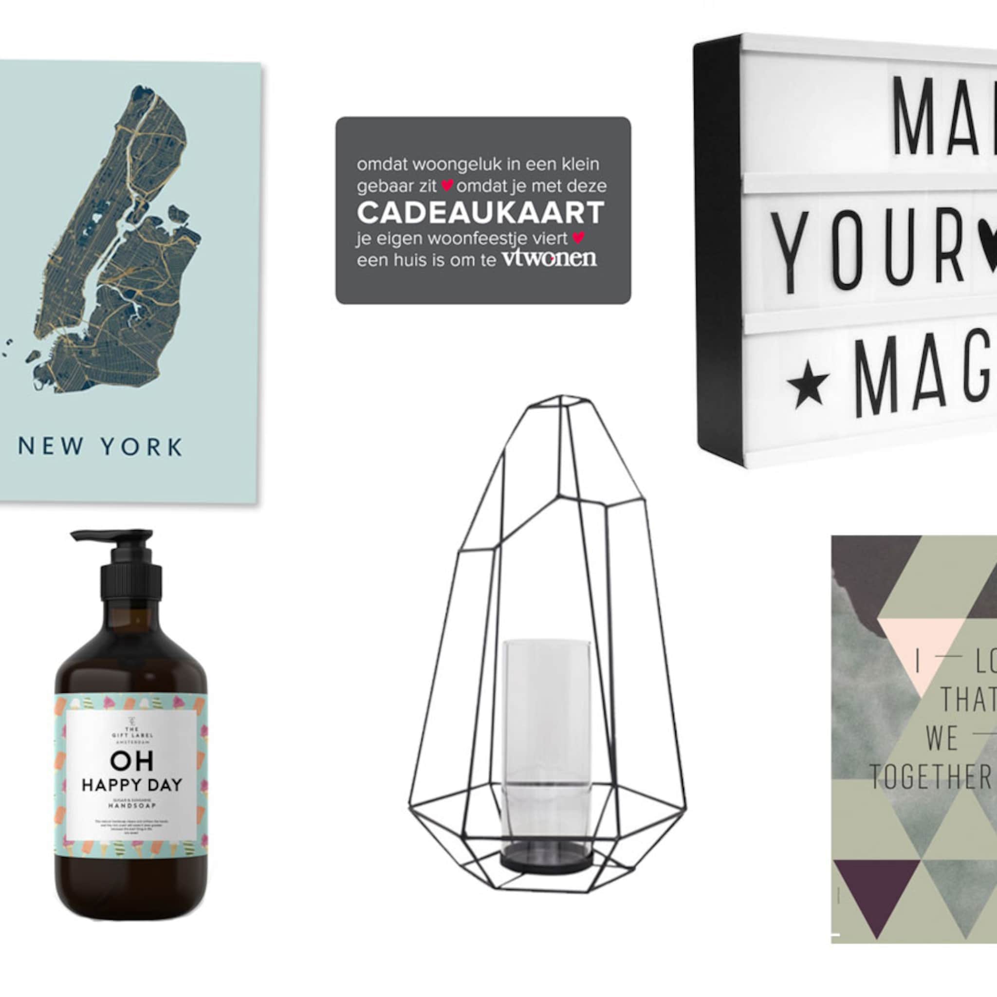 10x wooncadeautjes voor in je schoen
