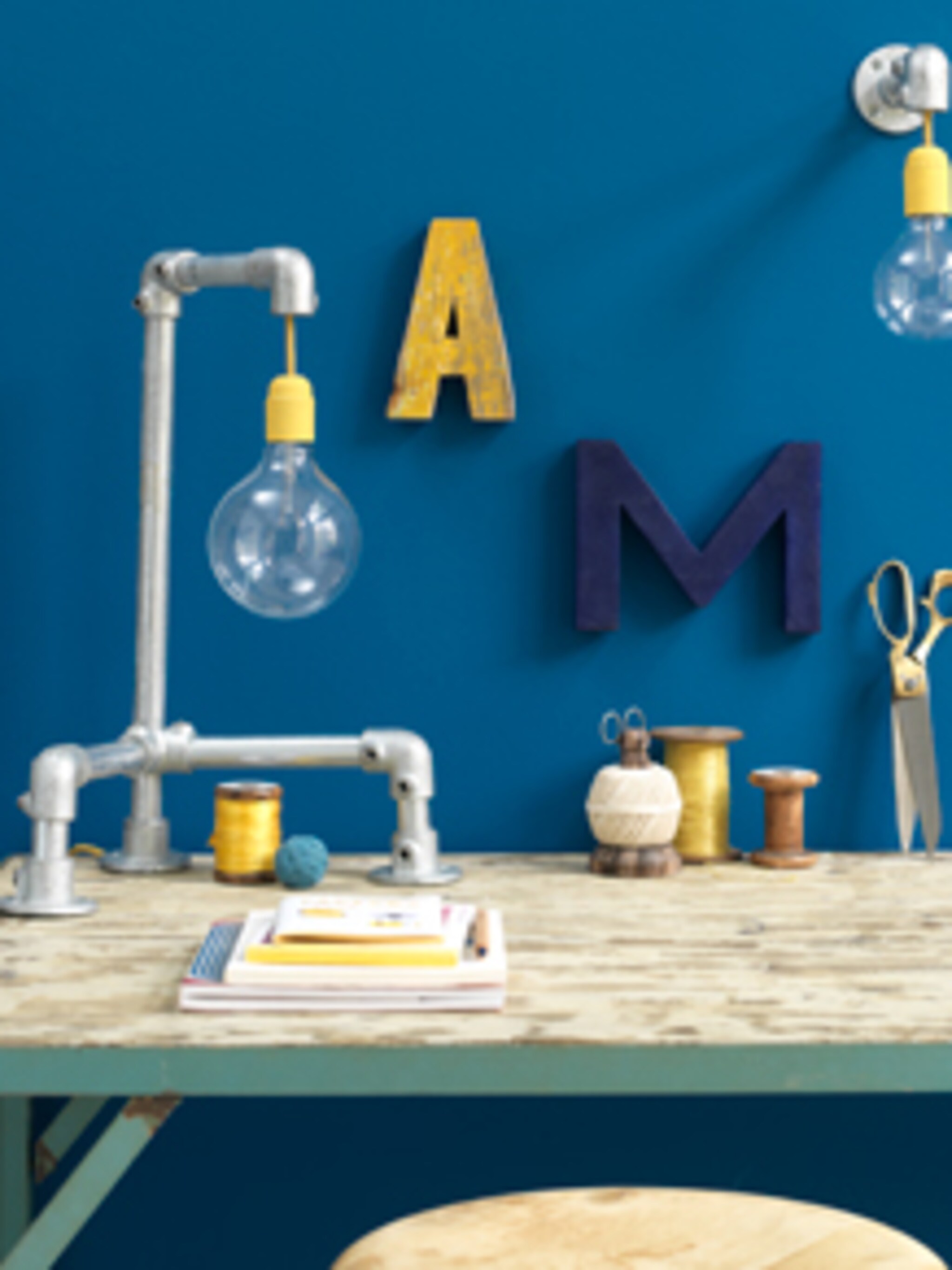 zo maak je een steigerbuis met lampen