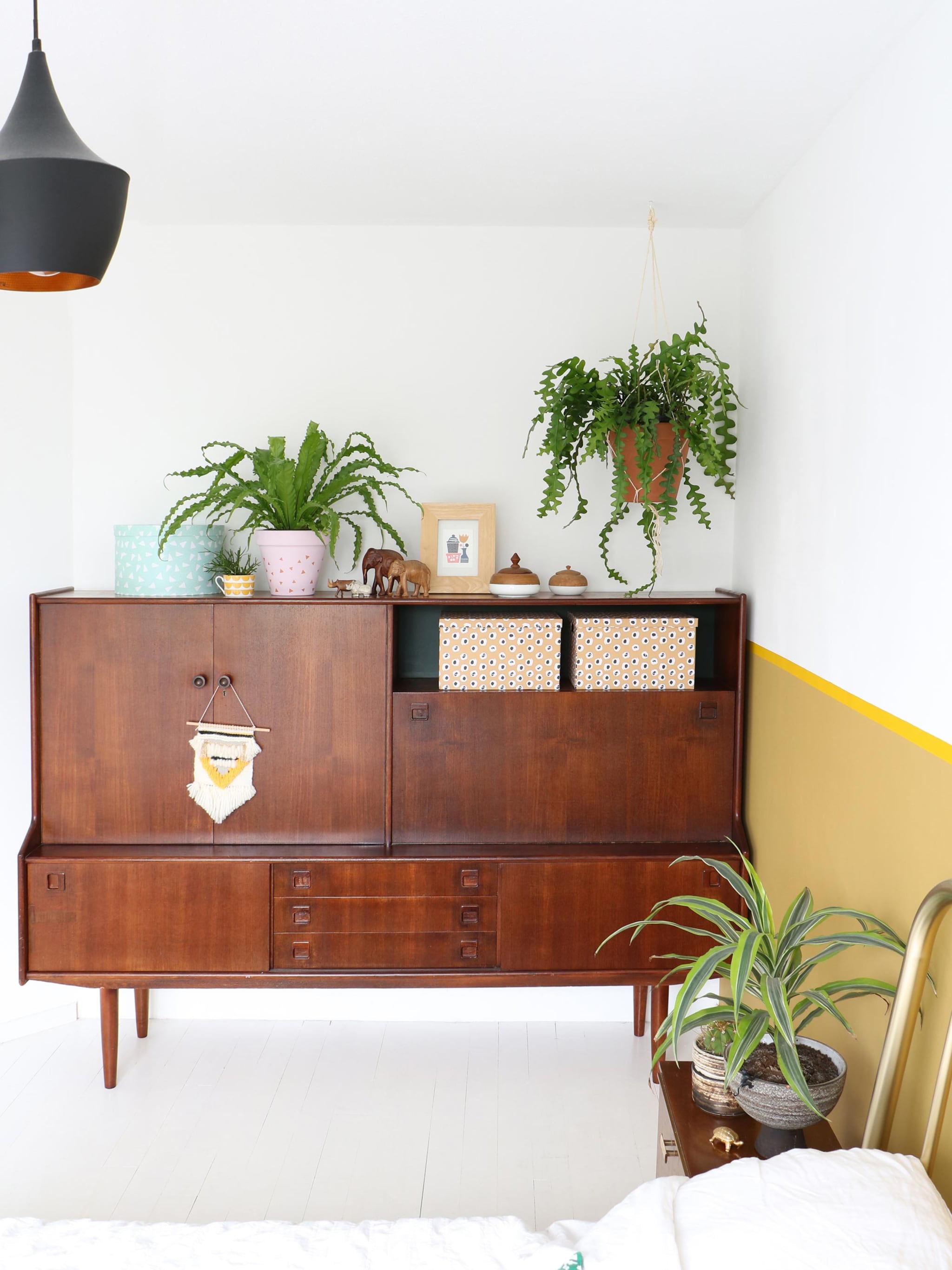 de hangplant als eyecatcher