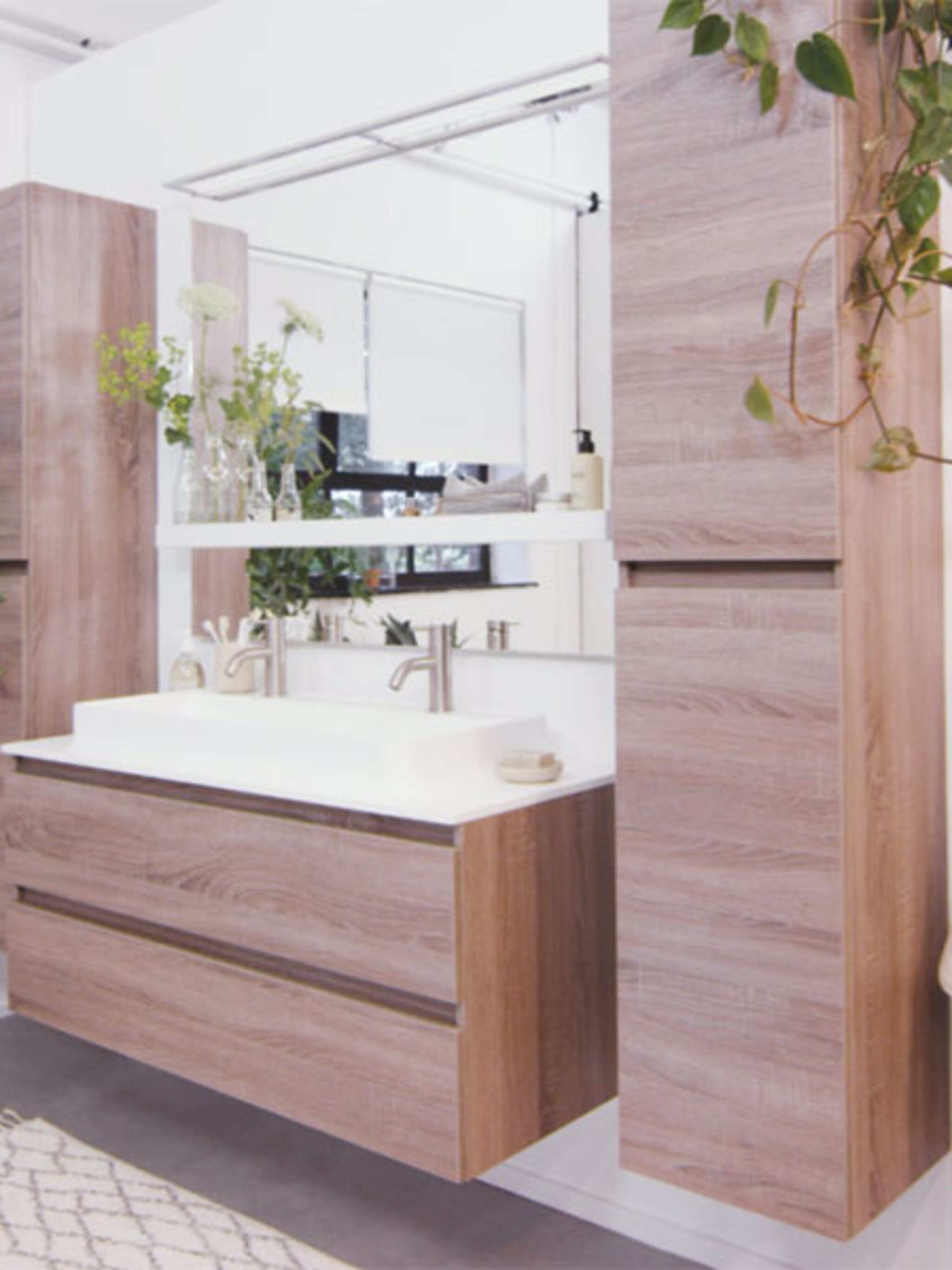 basic twist in de badkamer