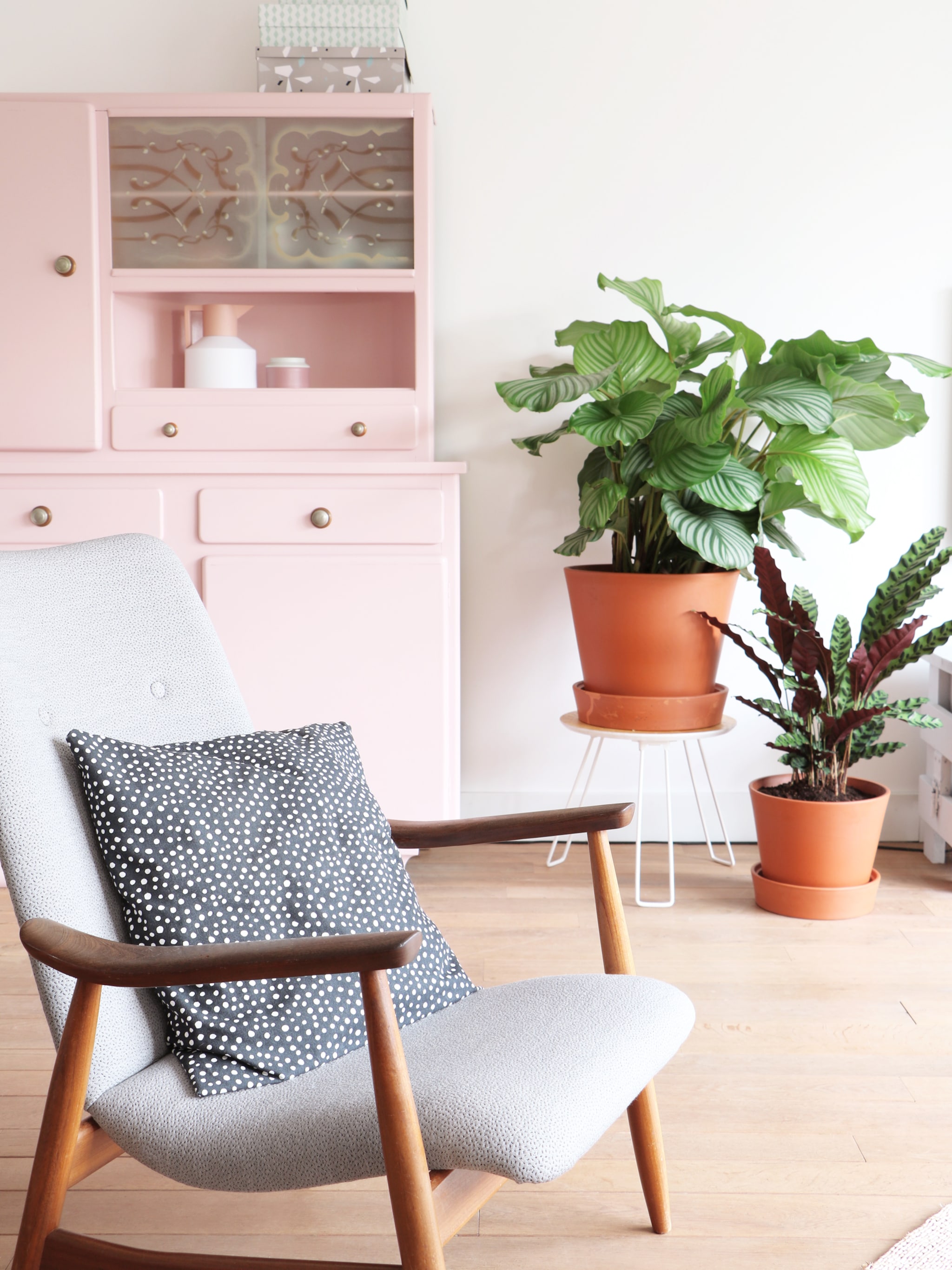 statement in huis met planten