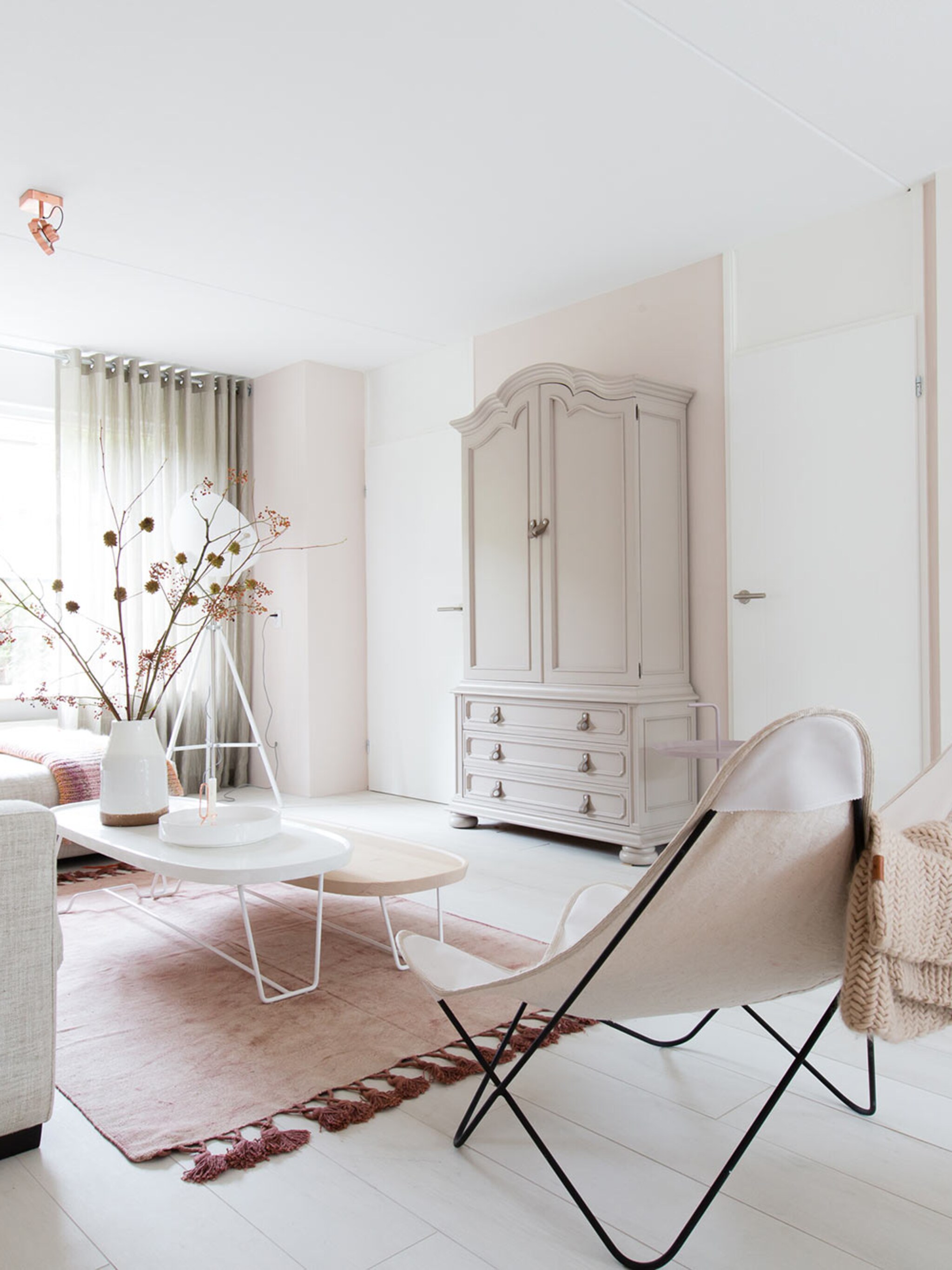 de zomer in huis